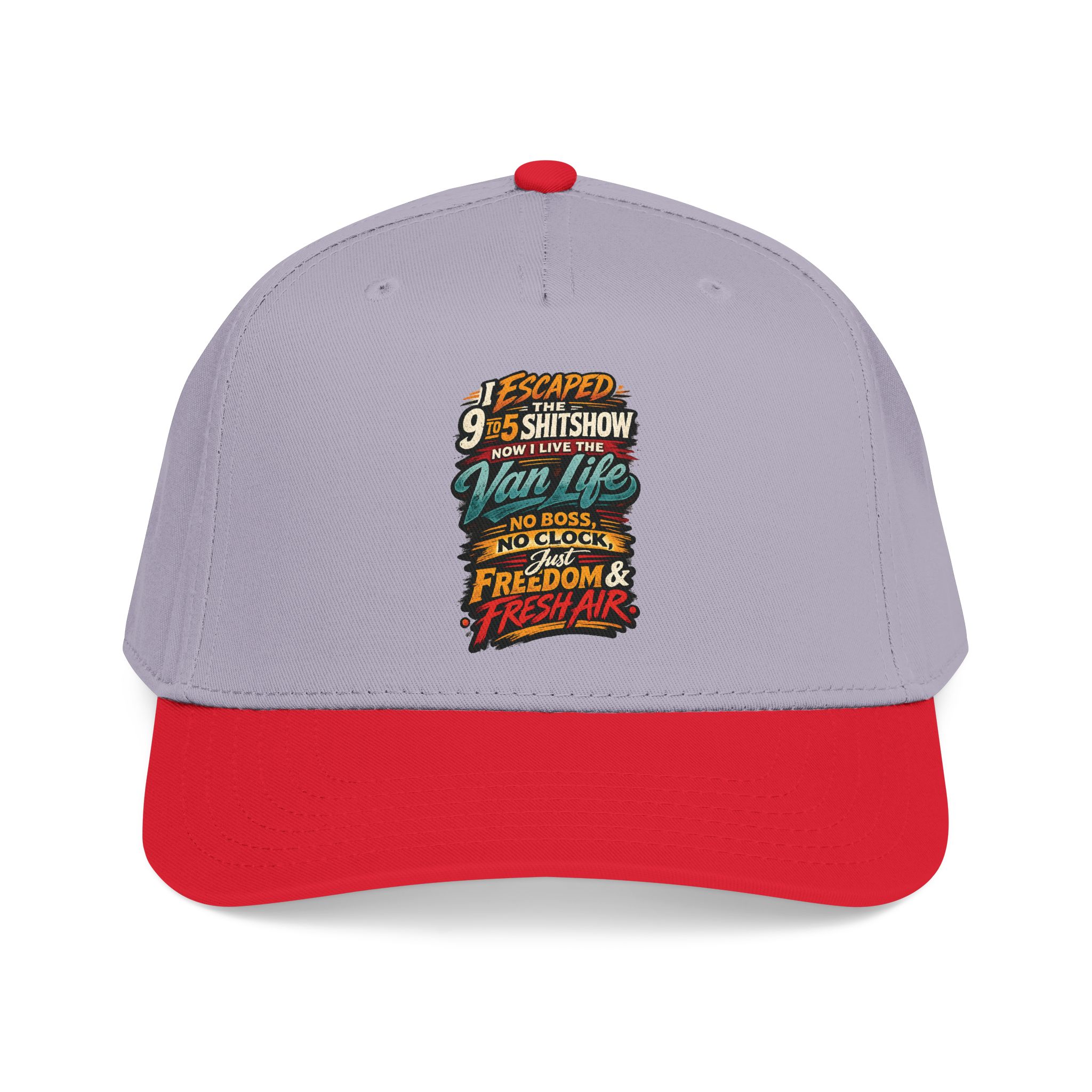 Baseball Cap - "I Escaped The 9 To 5" Design F**K-Line