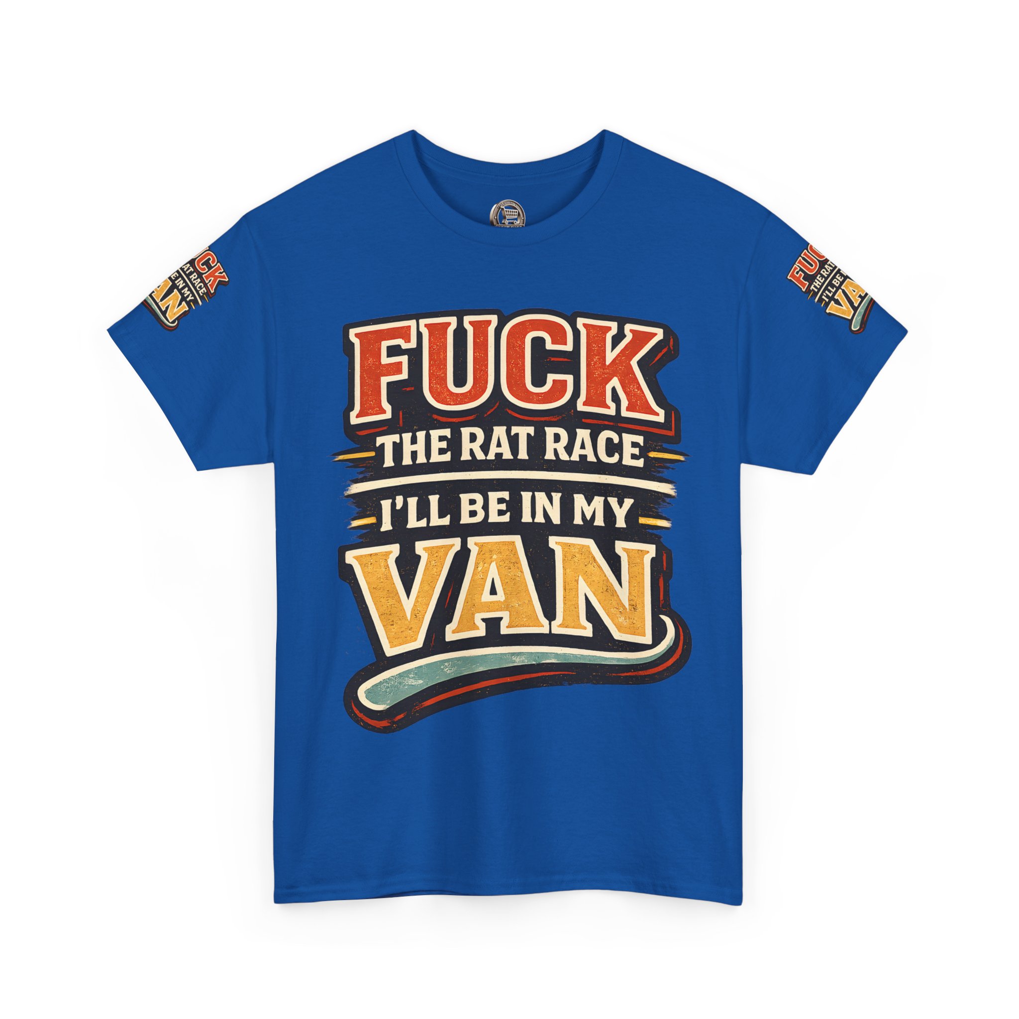 6511161052061732289_2048.jpeg Unisex Heavy Cotton Tee — "Fuck The Rat Race" Design F**K-Line
