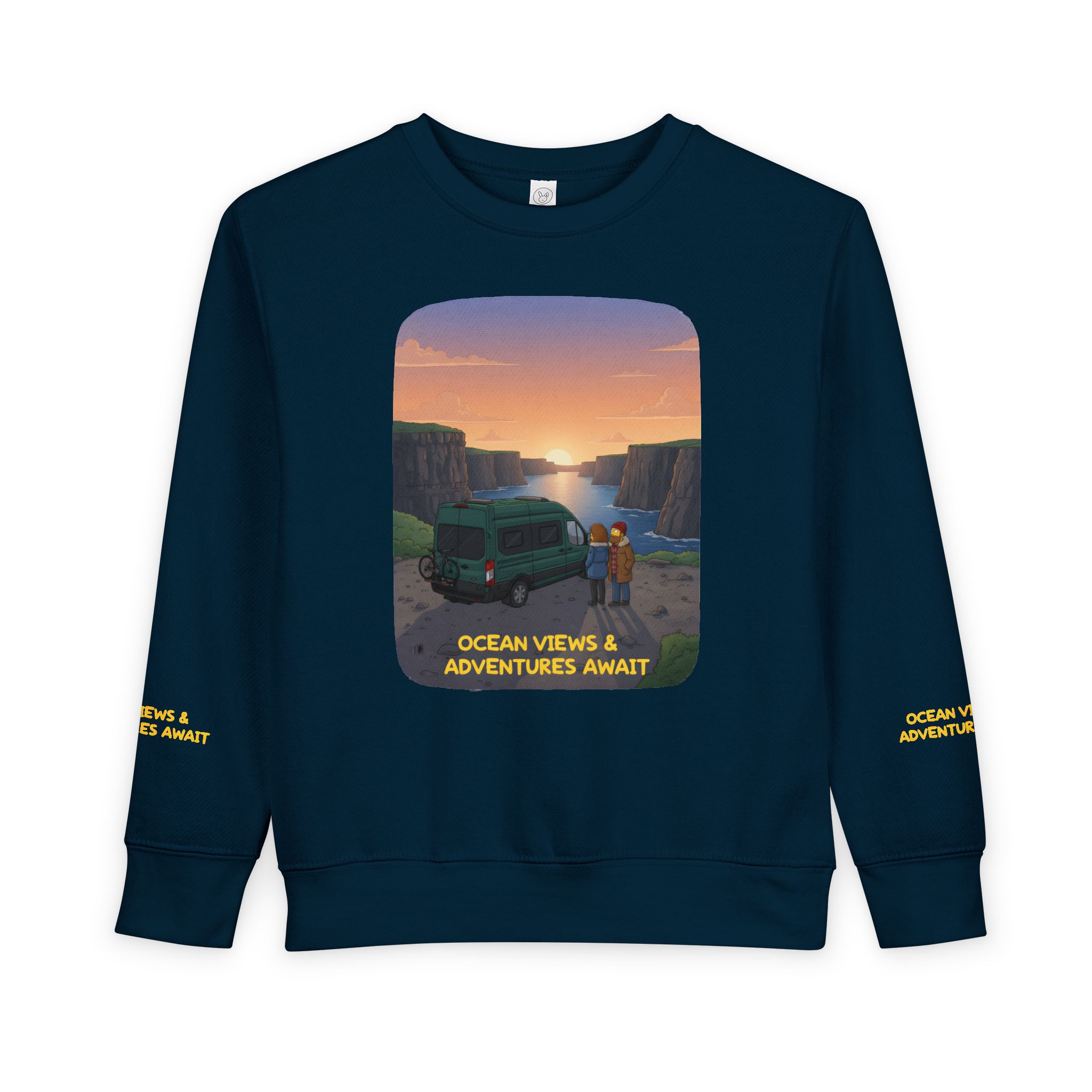 6520003236597751750_2048-1.jpeg Toddler Sweatshirt - "Ocean Views-Adventures Awaits" (Design Sitcom-Line)