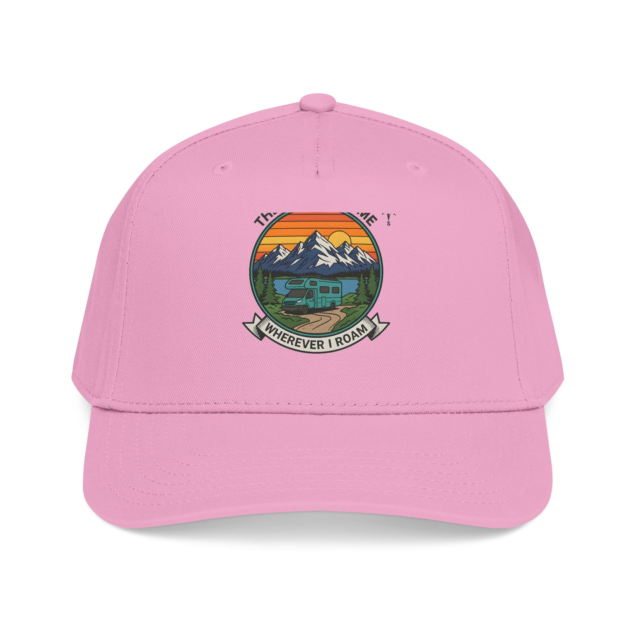 Baseball Cap — "The Road Is Home, Wherever I Roam"