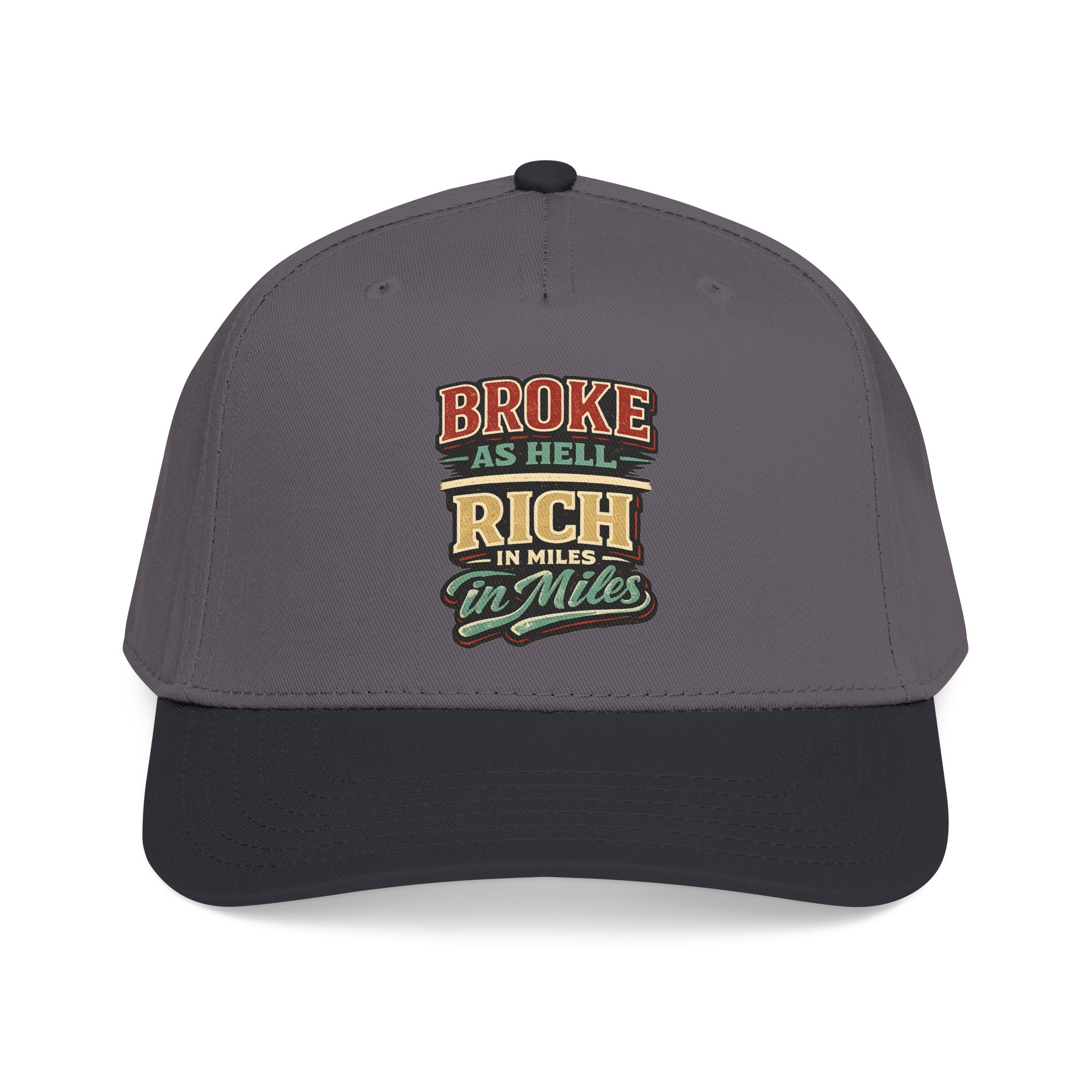 Baseball Cap - "Broke As Hell" Design F**K-Line