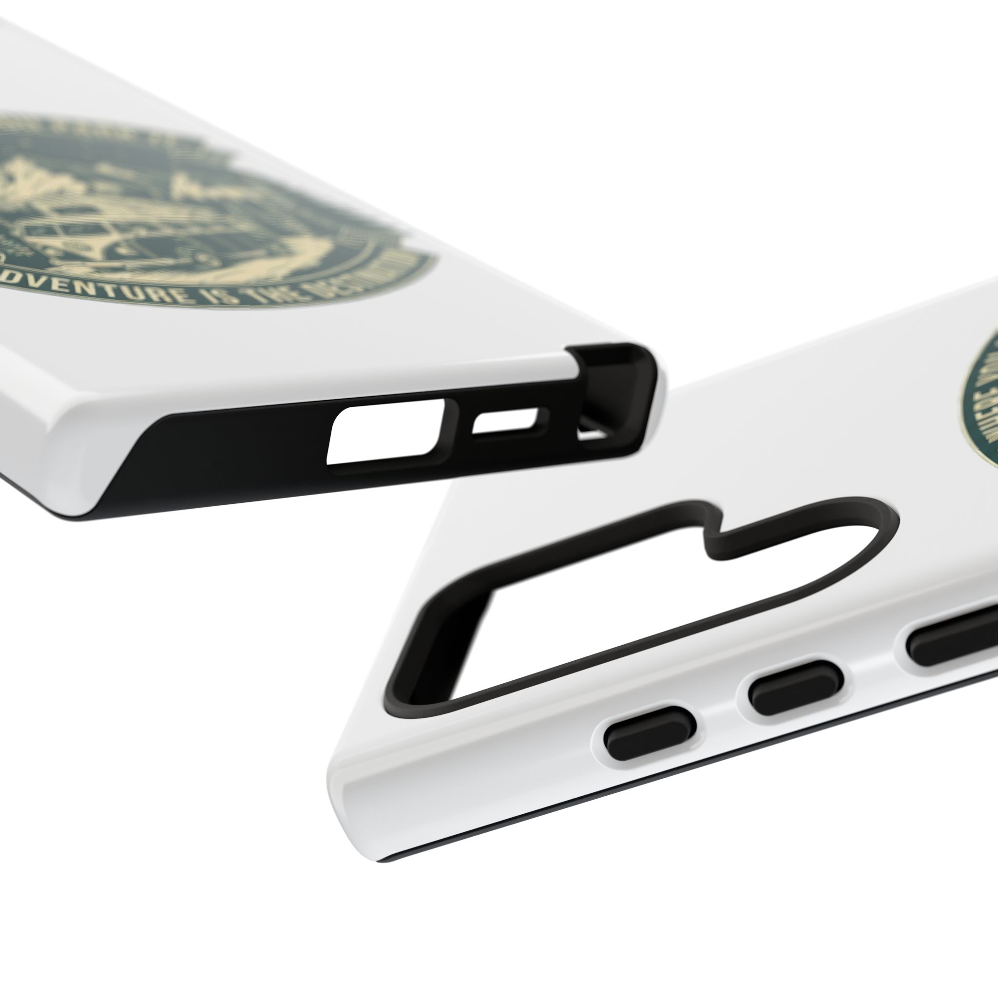 Phone Case — "Home Is Where You Park It-Adventure is the destination" Camper Van Design