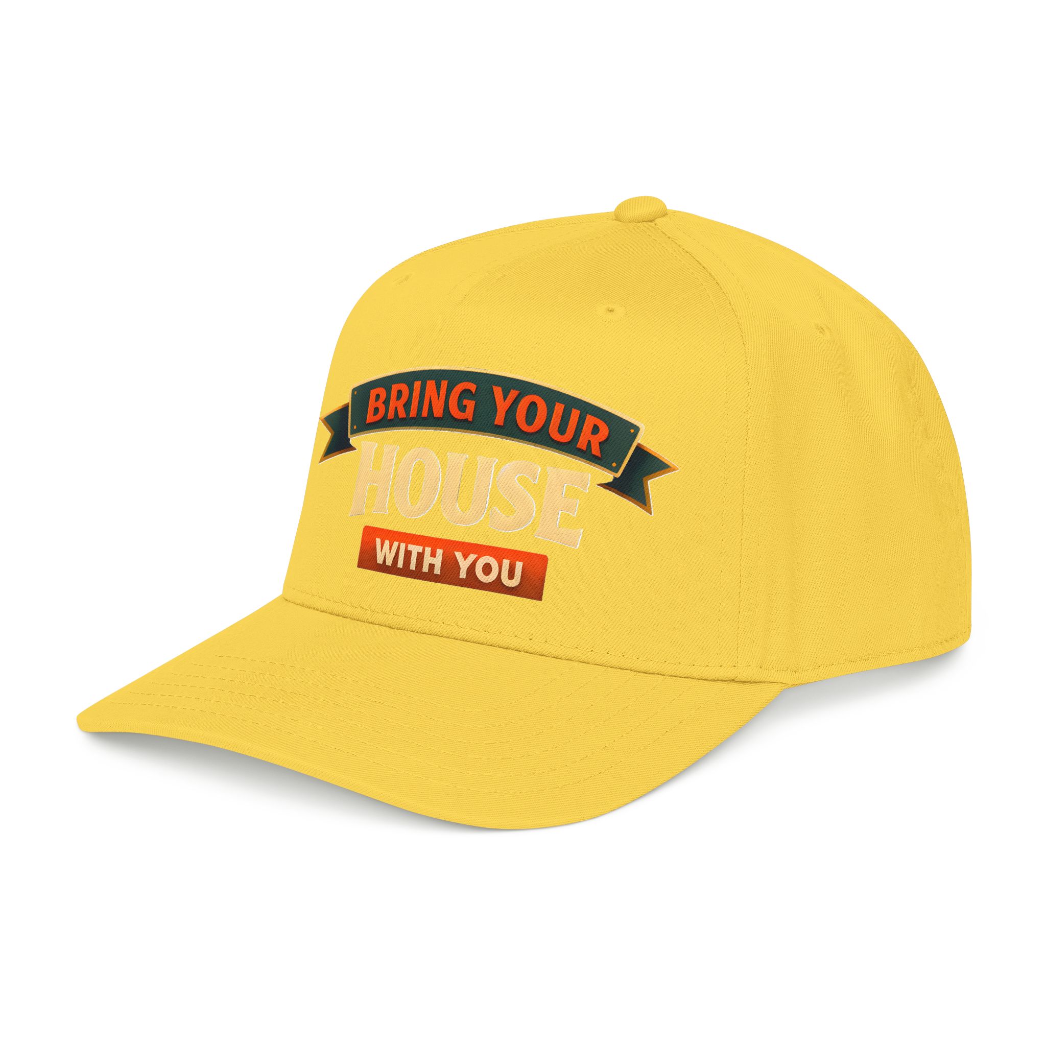 Baseball Cap - "Bring Your House With You" Design Scenic-Line