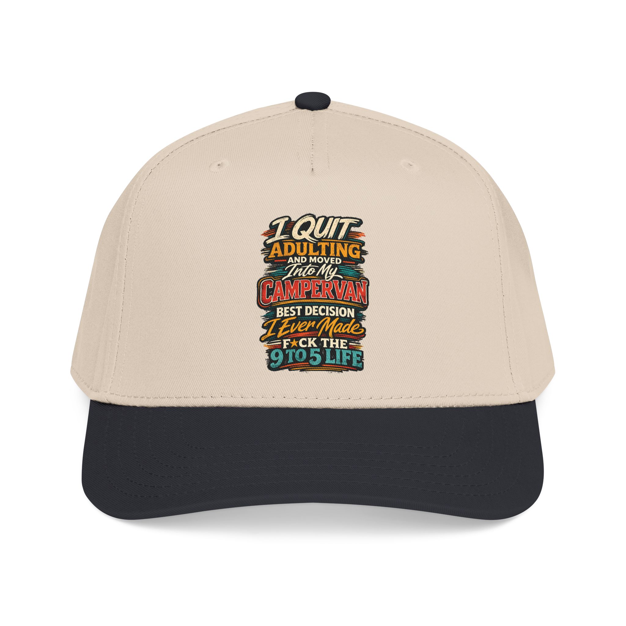 6561362672880608370_2048-3.jpeg Baseball Cap - "I Quit Adulting" Design F**K-Line