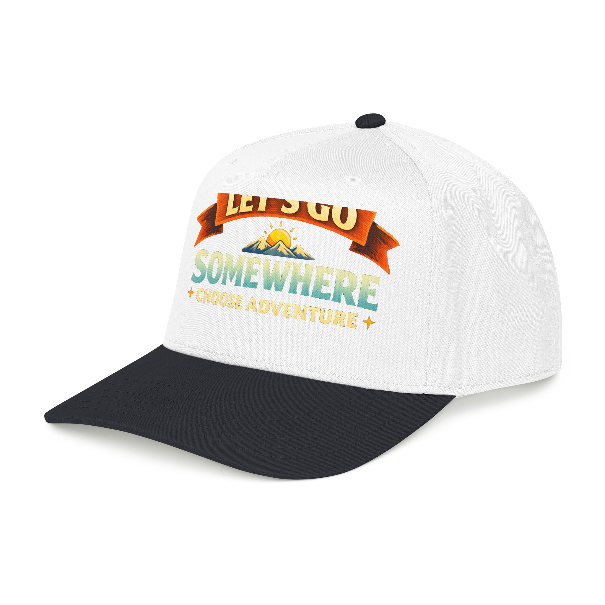 6575949091098555356_2048.jpeg Baseball Cap - "Lets Go Somewhere" Design Scenic-Line