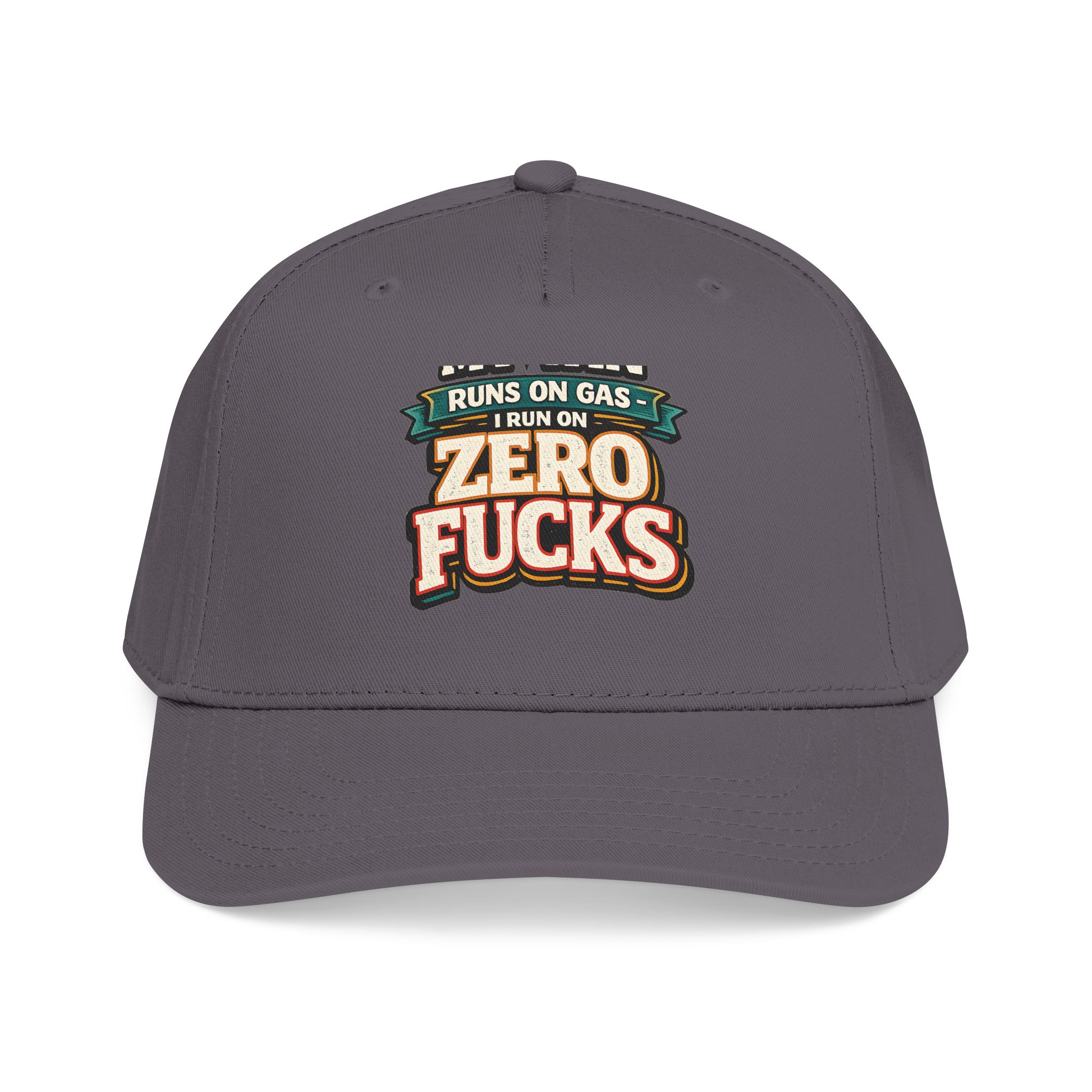 Baseball Cap - "My Van Runs On Gas" Design F**K-Line