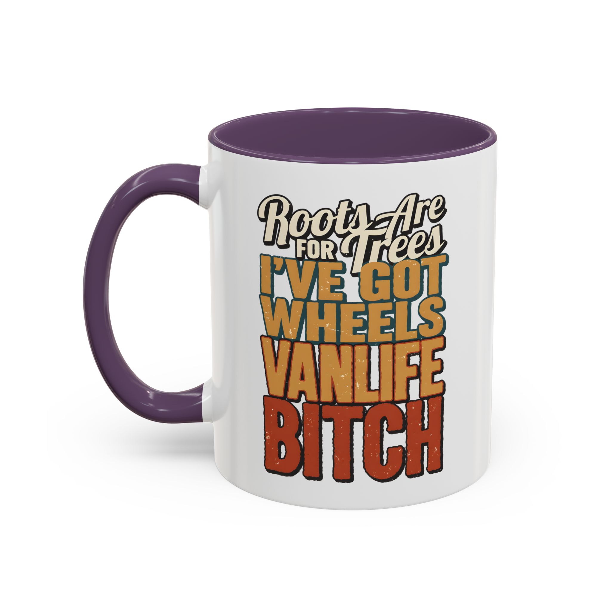 6591658676820250257_2048.jpeg Accent Coffee Mug (11, 15oz) — "Roots Are For Trees" Design F**K-Line