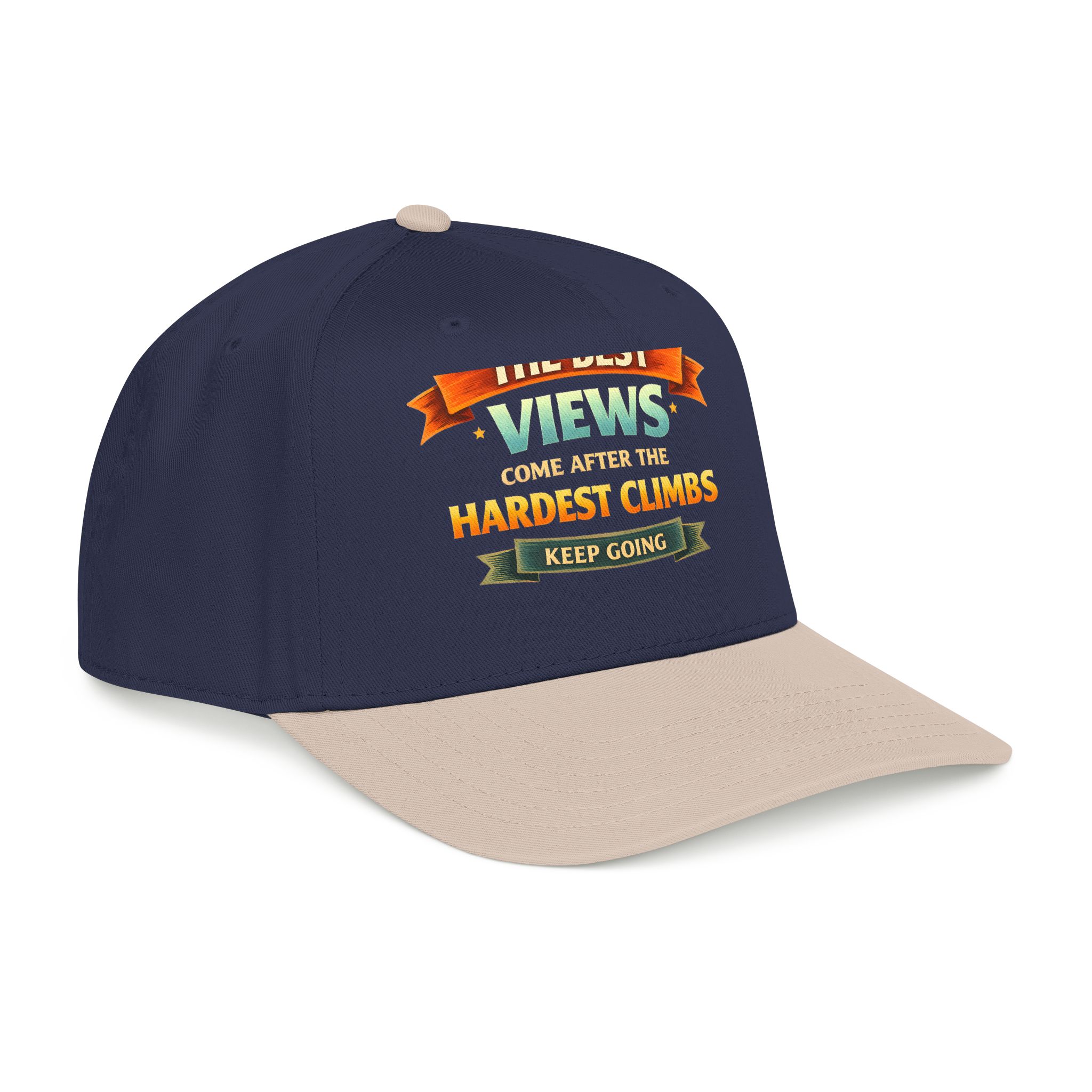 Baseball Cap - "The Best Views" Design Scenic-Line