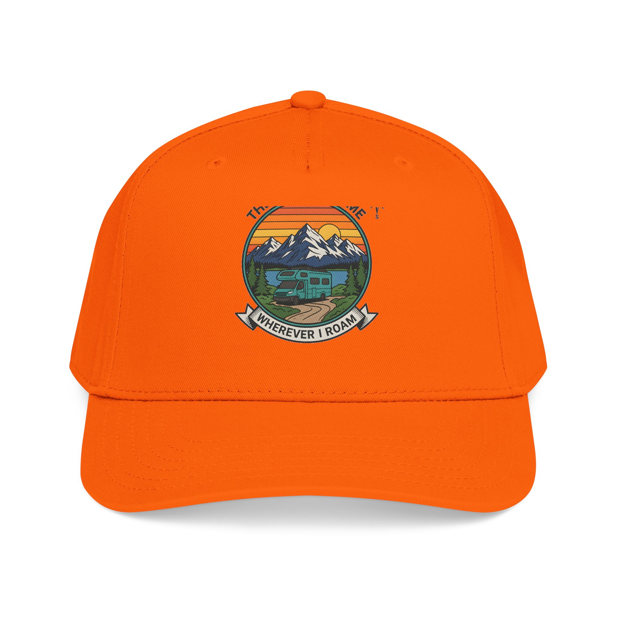 Baseball Cap — "The Road Is Home, Wherever I Roam"