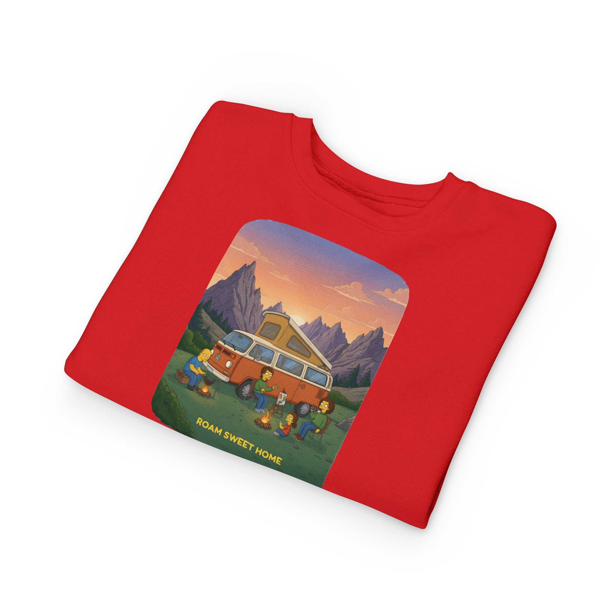 Toddler Sweatshirt - "Roam Sweet Home" (Design Sitcom-Line)