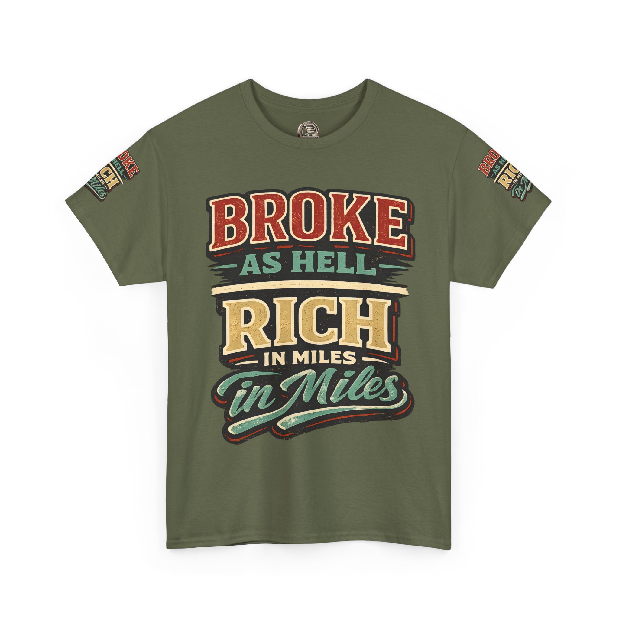 6642932541014603088_2048.jpeg Unisex Heavy Cotton Tee — "Broke As Hell" Design F**K-Line