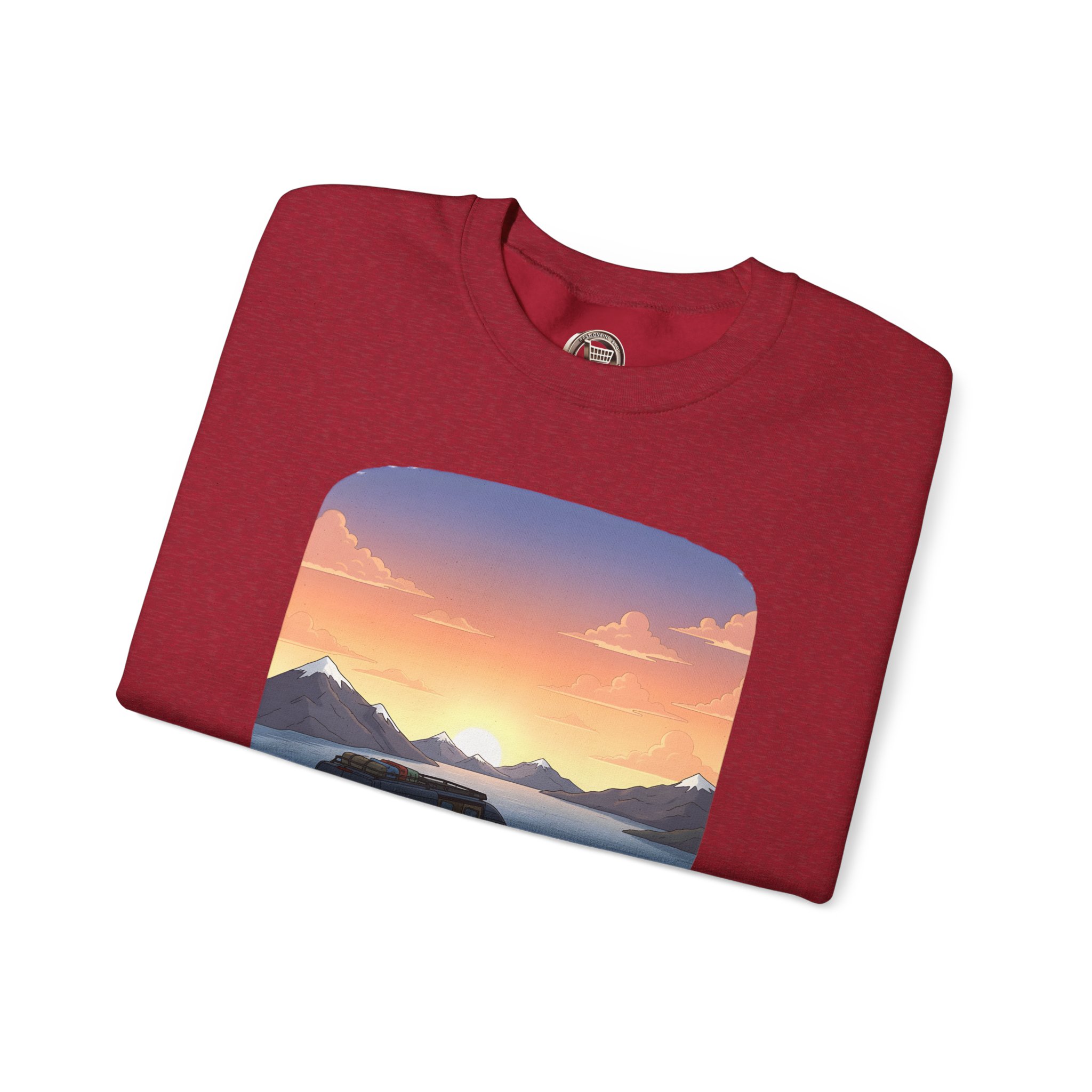 6649547313960698975_2048.jpeg Unisex Heavy Blend™ Crewneck Sweatshirt — "Fuel Your Adventure" Design Sitcom-Line