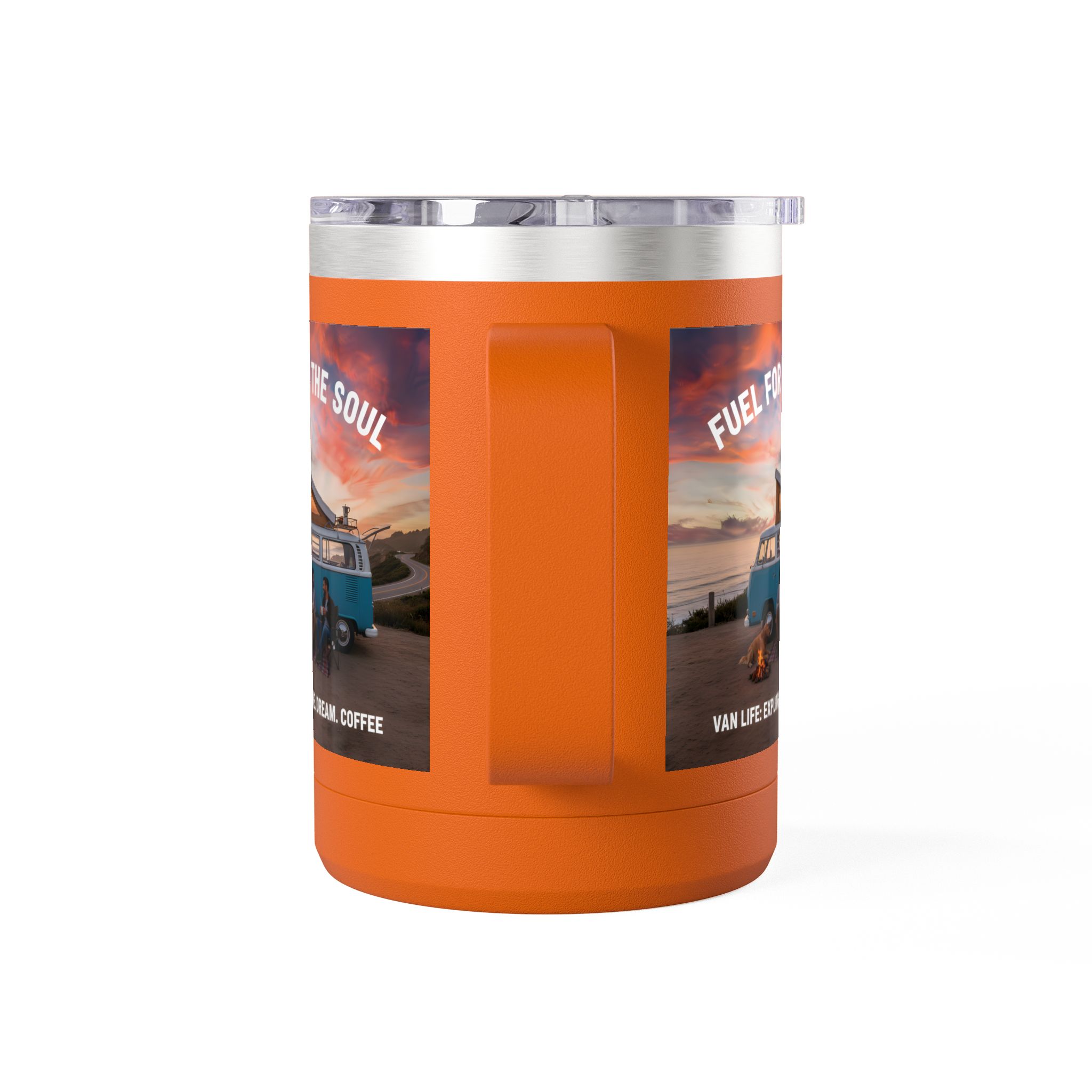 Coffee Mug Tumbler, 15oz — "Fuel for the Soul"