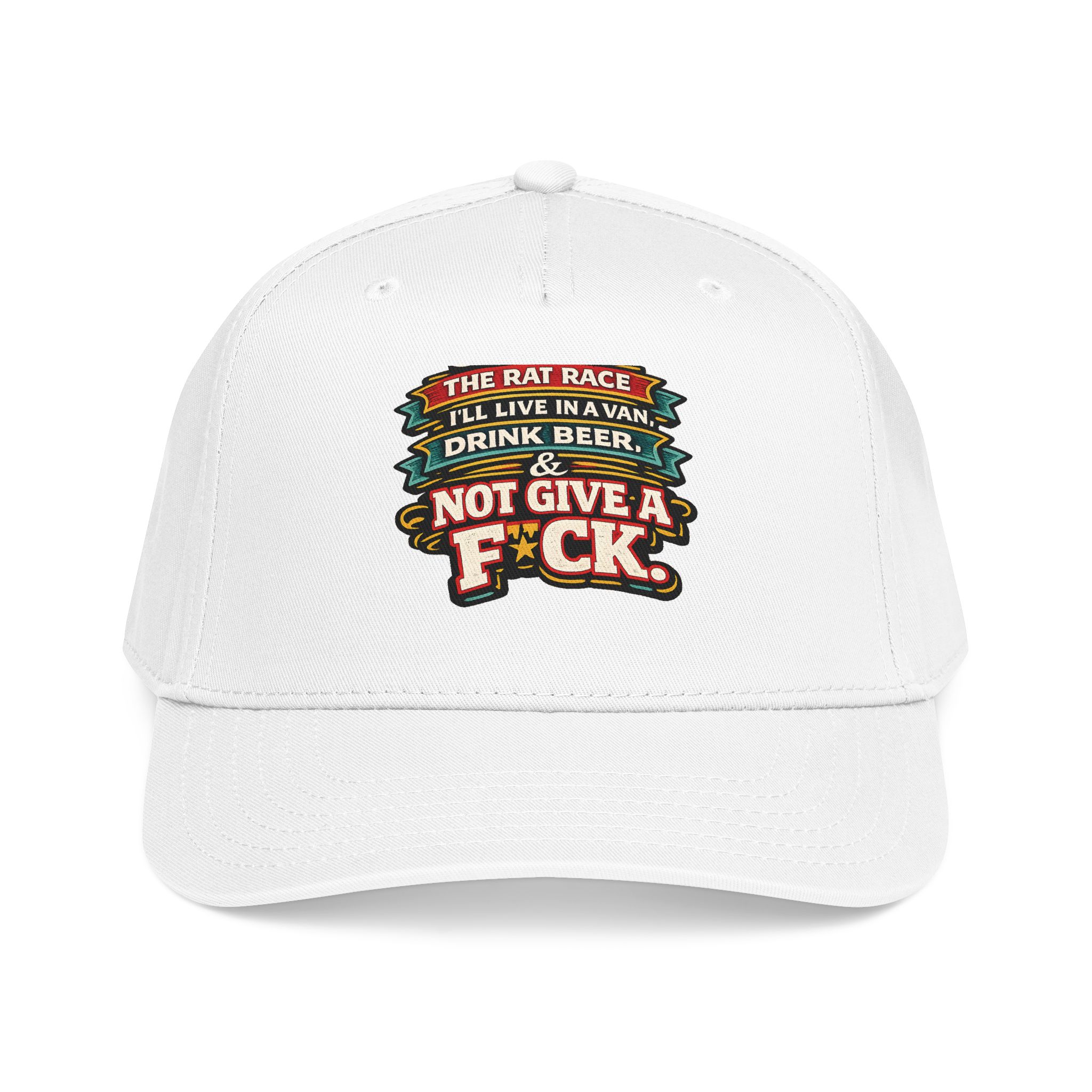 Baseball Cap - "Screw The Rat Race" Design F**K-Line