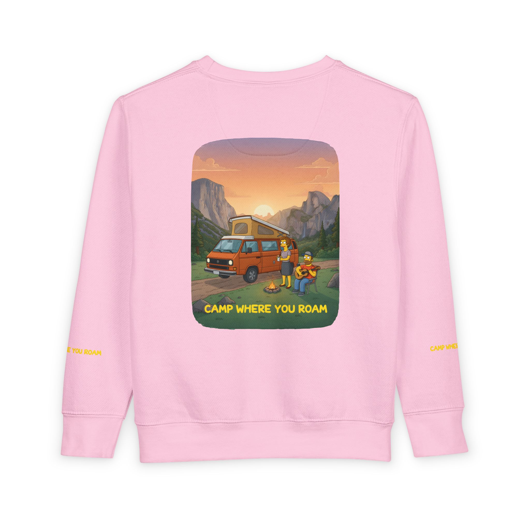 6671344800766659353_2048-1.jpeg Toddler Sweatshirt - "Camp Where You Roam" (Design Sitcom-Line)