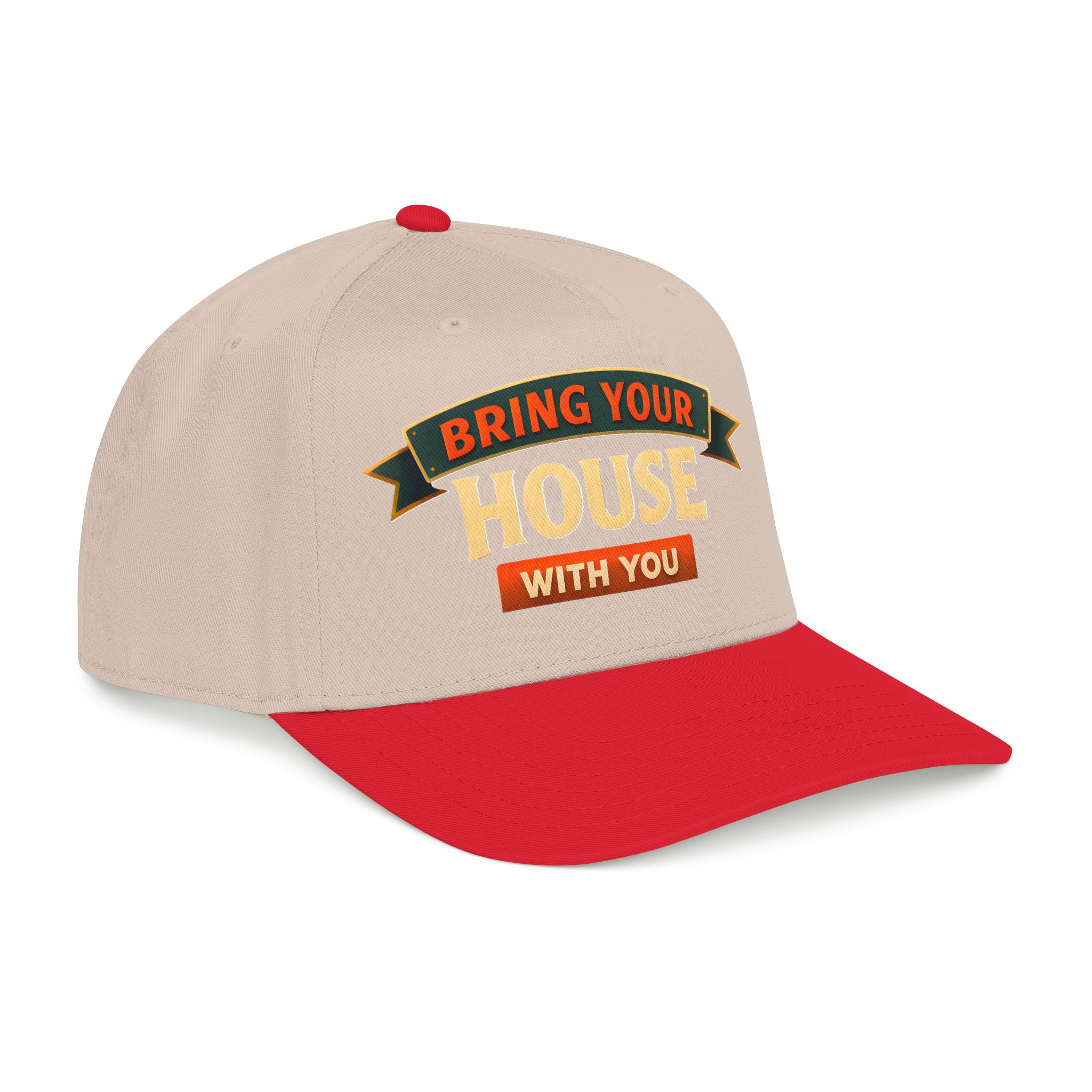 Baseball Cap - "Bring Your House With You" Design Scenic-Line