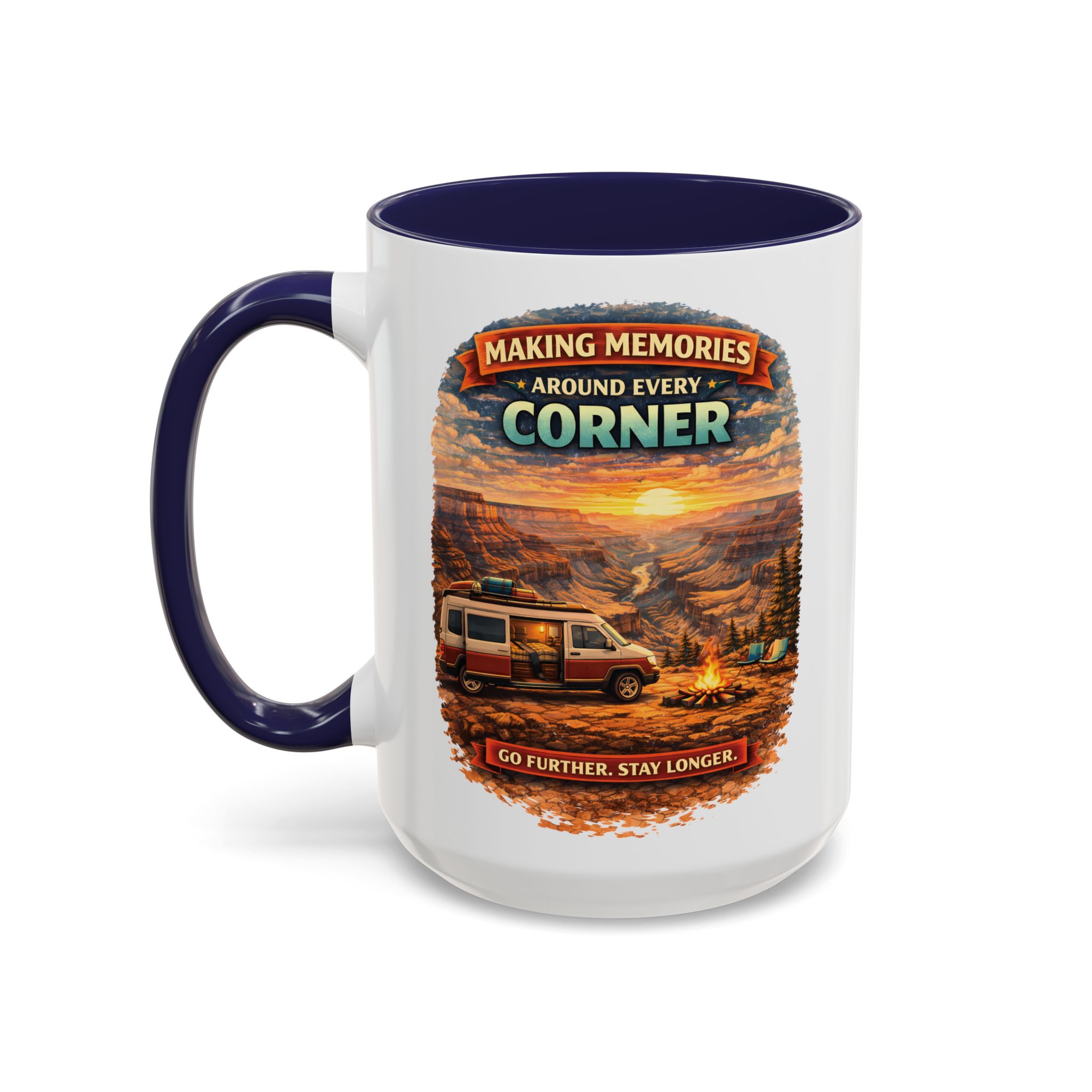 669490516132297854_2048.jpeg Accent Coffee Mug (11, 15oz) — "Making Memories Around Every Corner" Design Scenic-Line