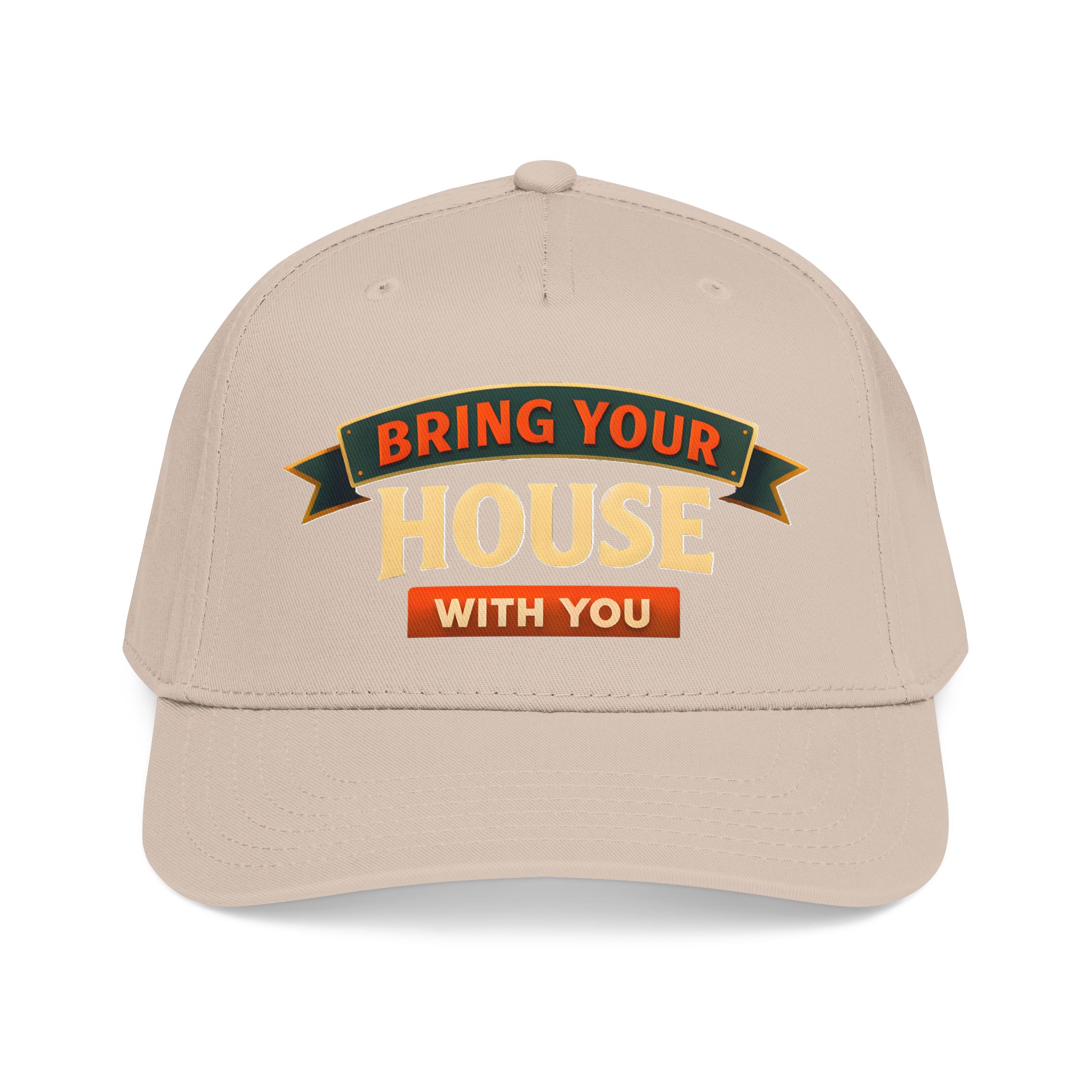 Baseball Cap - "Bring Your House With You" Design Scenic-Line