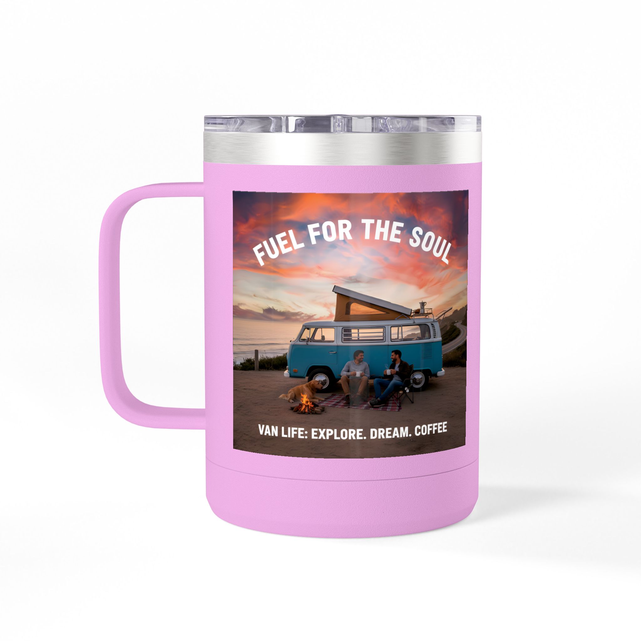 Coffee Mug Tumbler, 15oz — "Fuel for the Soul"