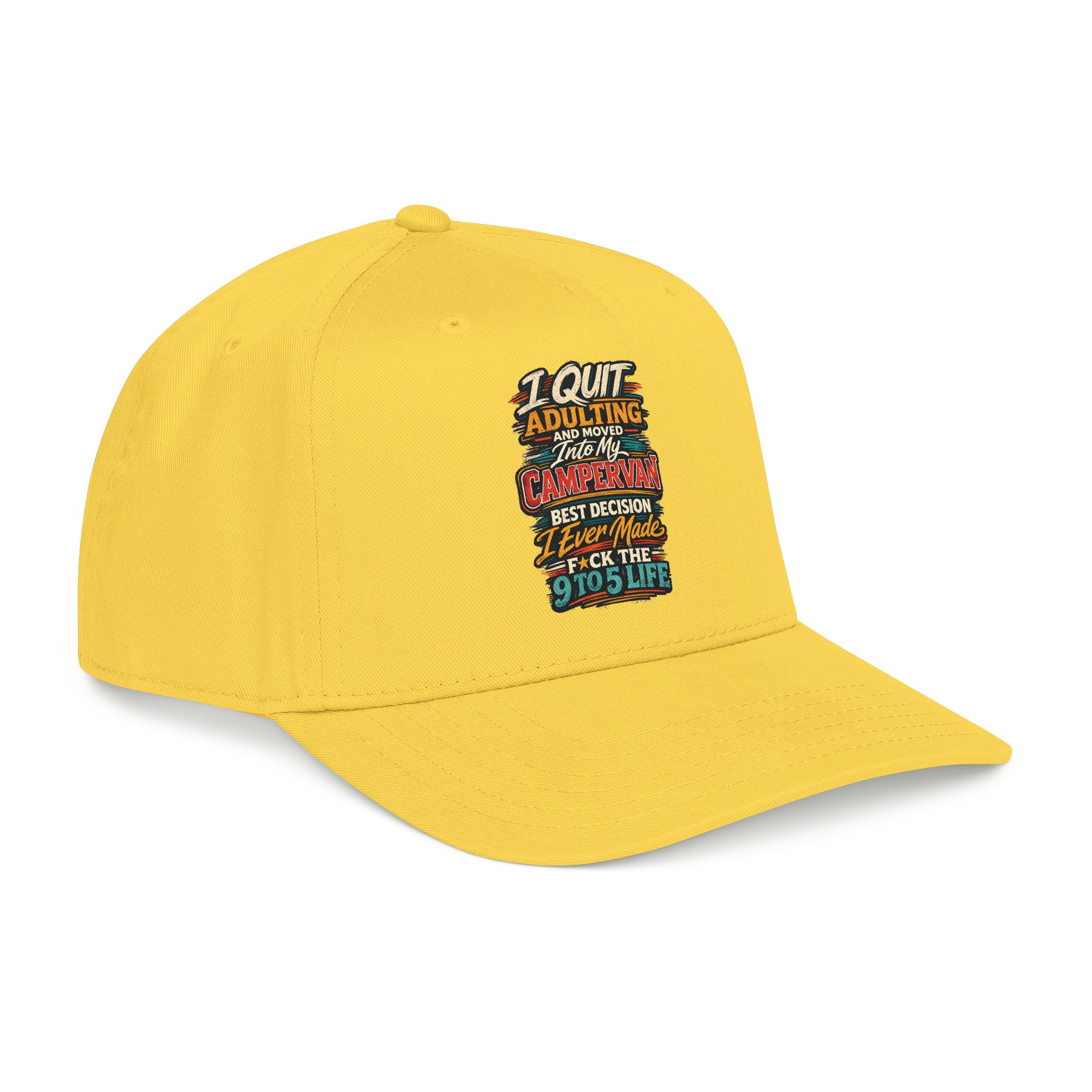 671192328184145318_2048-3.jpeg Baseball Cap - "I Quit Adulting" Design F**K-Line