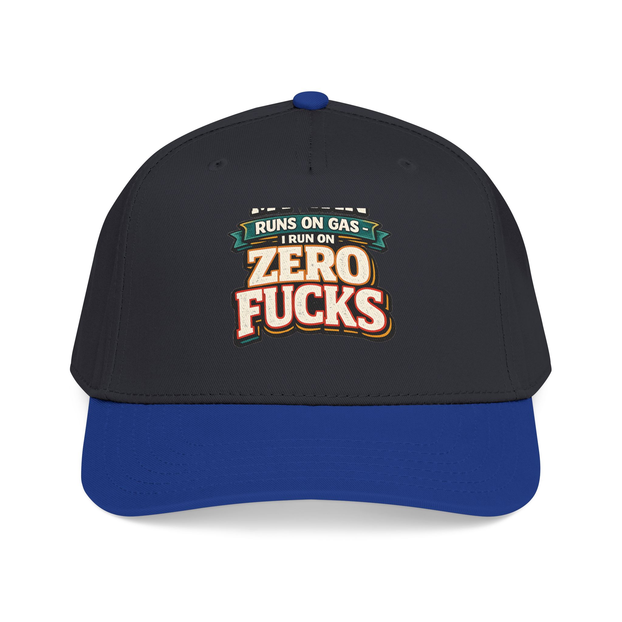 Baseball Cap - "My Van Runs On Gas" Design F**K-Line