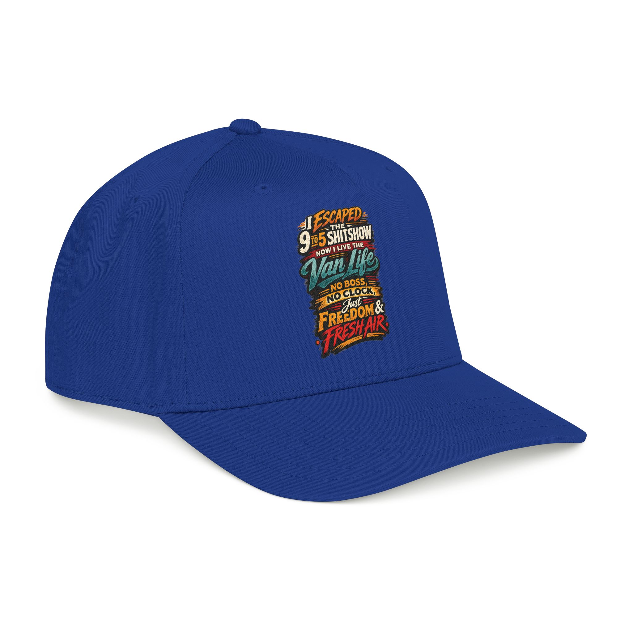 Baseball Cap - "I Escaped The 9 To 5" Design F**K-Line