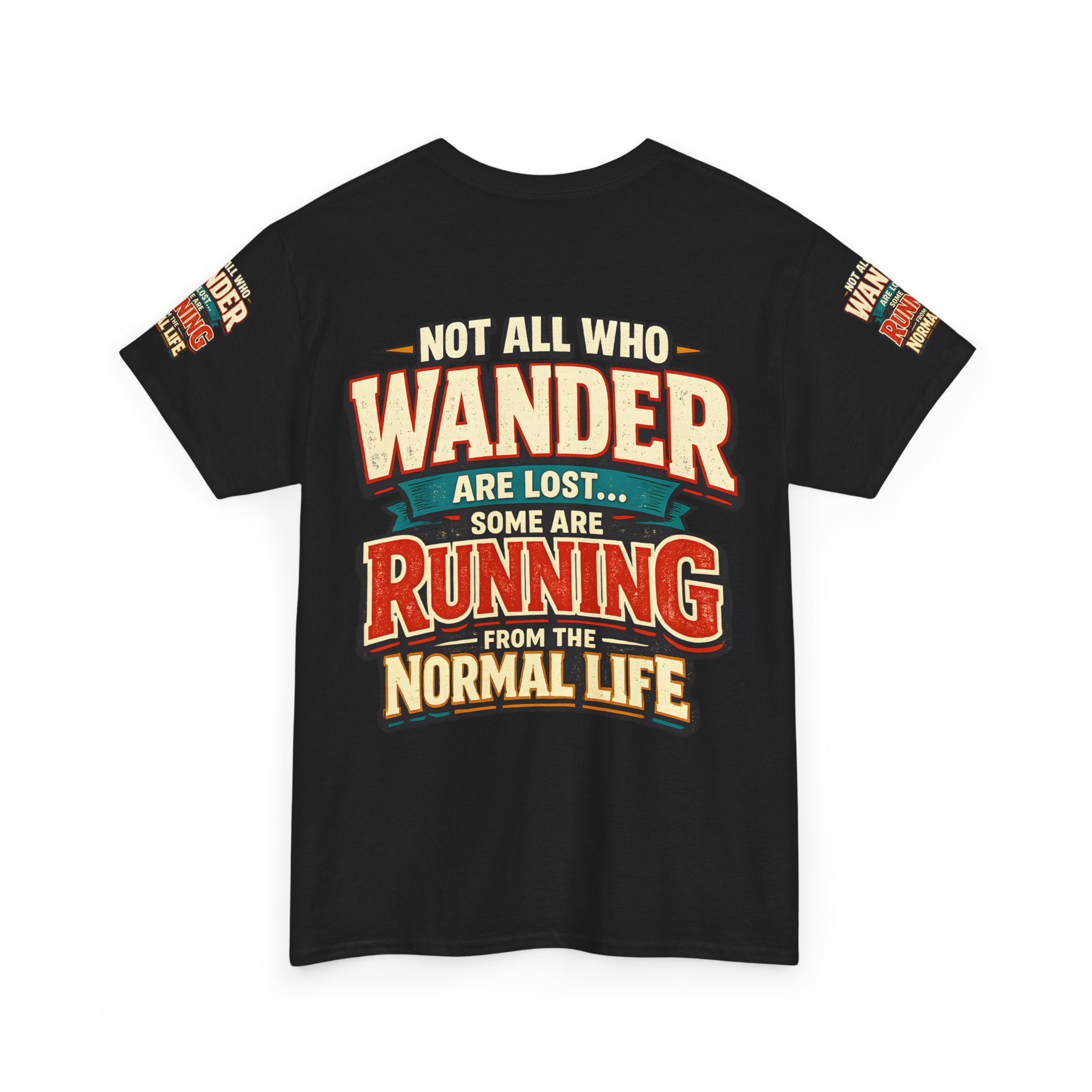 6743113054812511436_2048.jpeg Unisex Heavy Cotton Tee — "Not All Who Wander Are Lost" Design F**K-Line