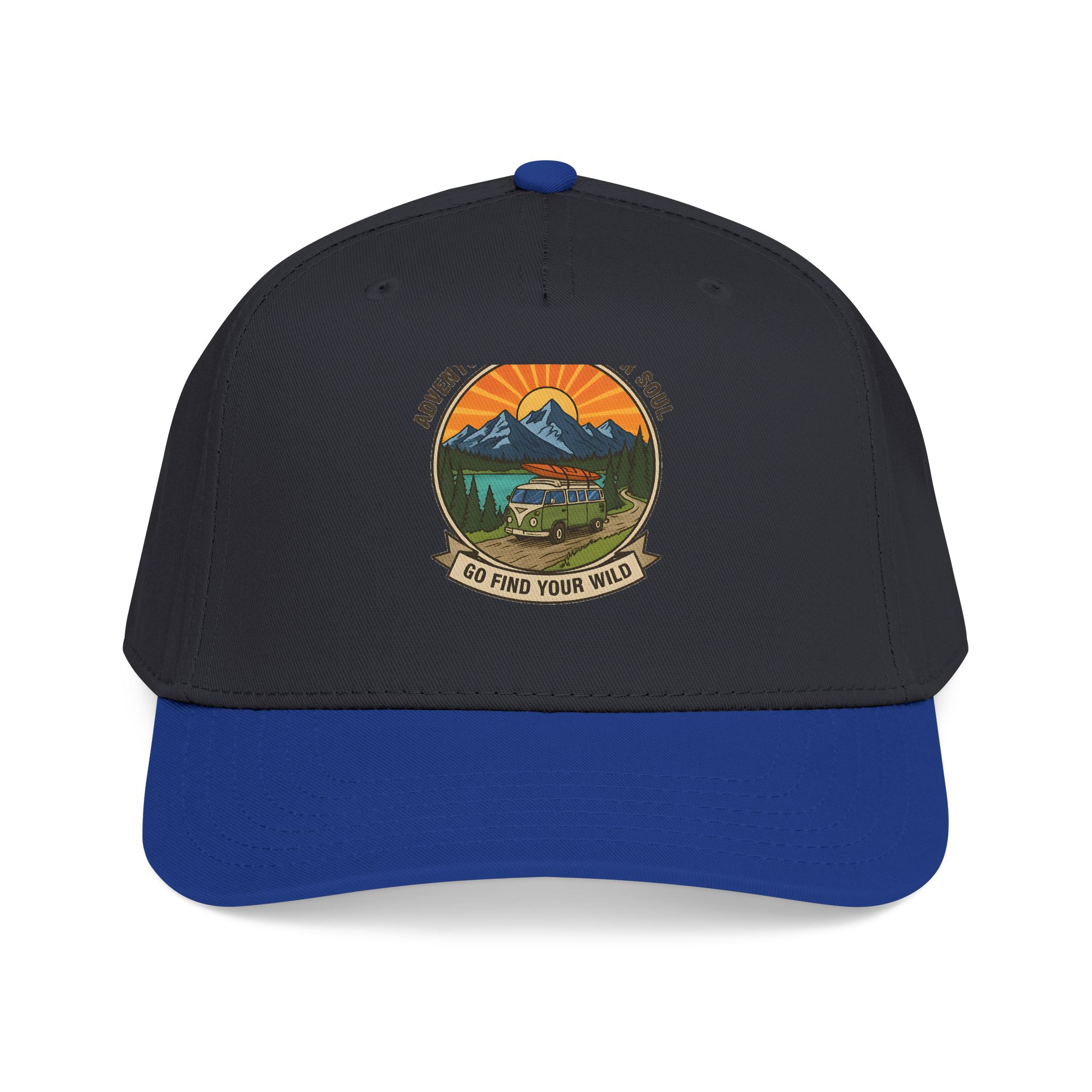 Baseball Cap — "Go Find Your Wild" Outdoor Patch