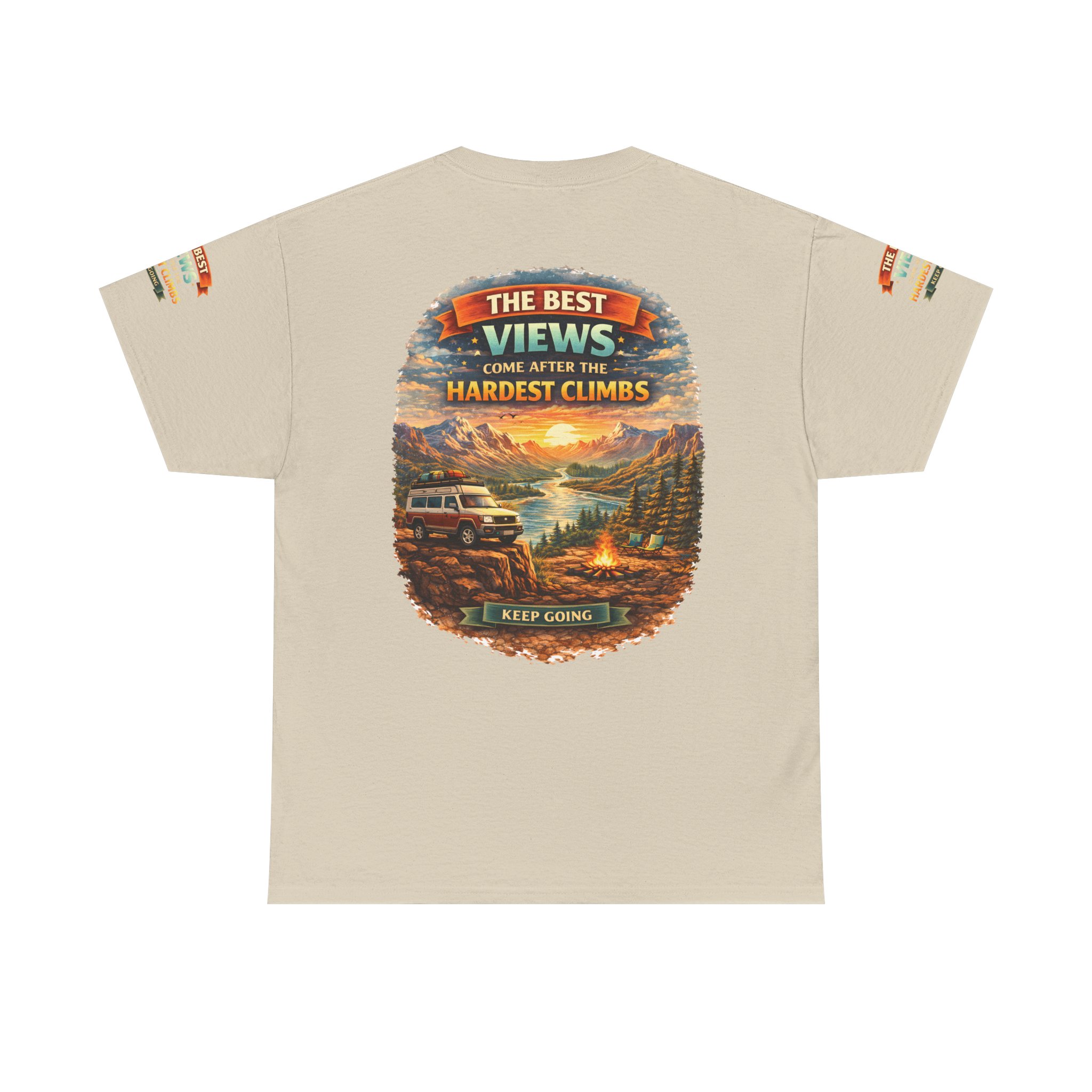 6783605954743537630_2048.jpeg Unisex Heavy Cotton Tee — "The Best Views" Design Scenic-Line