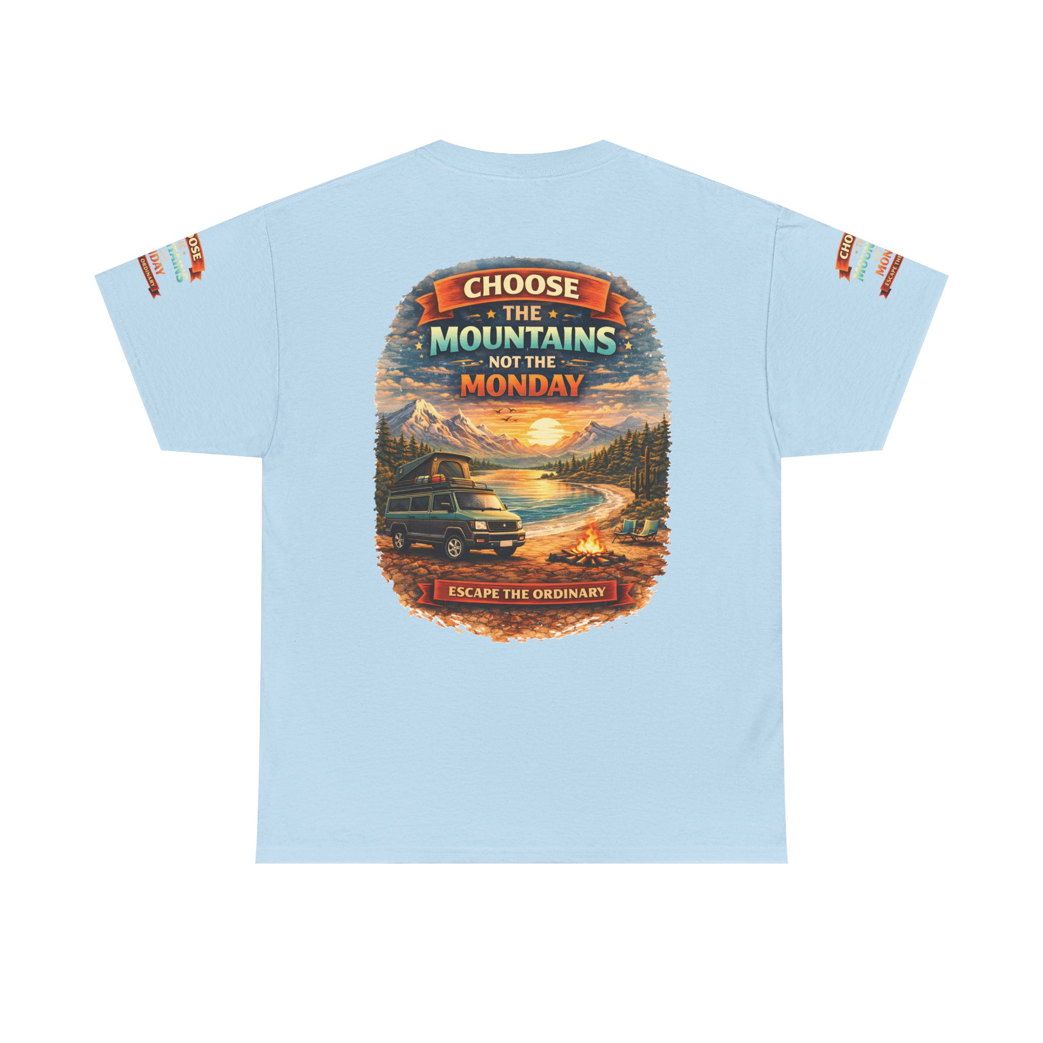 6785489955440837629_2048.jpeg Unisex Heavy Cotton Tee — "Choose The Mountens" Design Scenic-Line