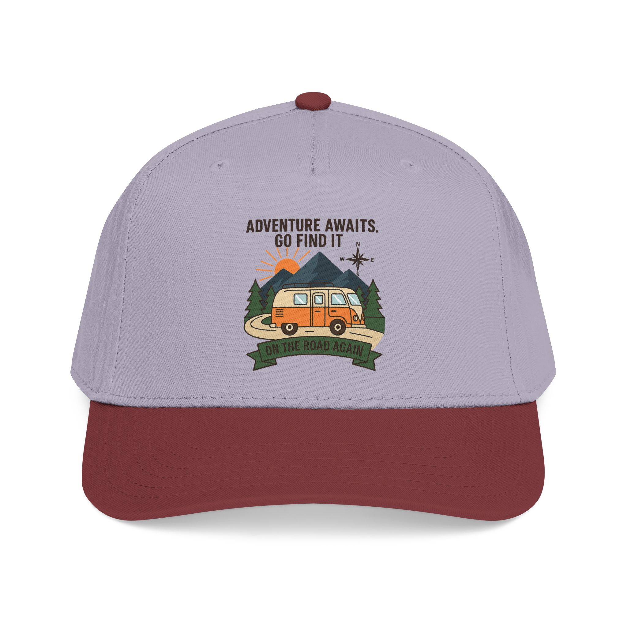 Baseball Cap - "Adventure Awaits" Outdoor Travel Hat