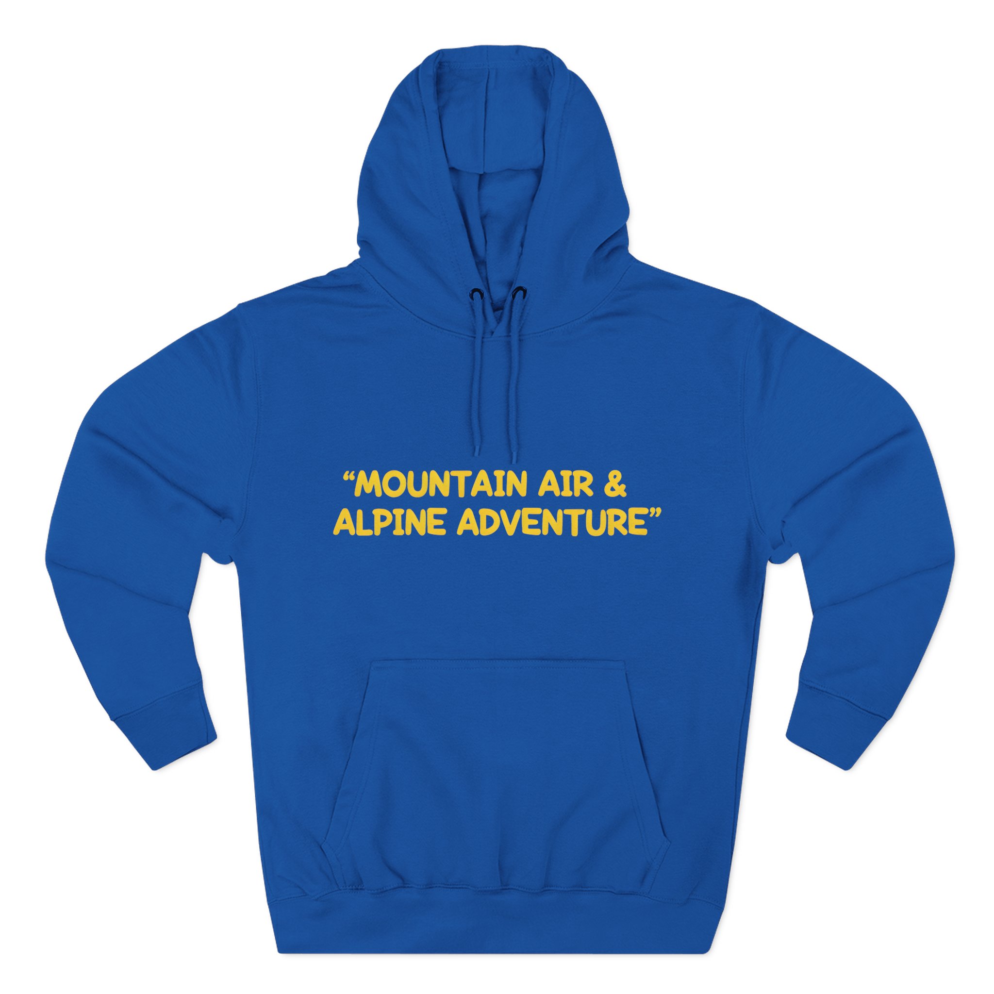 6785715645398453531_2048.jpeg Three-Panel Fleece Hoodie - "Mountain Air And Alpine Adventure"" Design Sitcom-Line