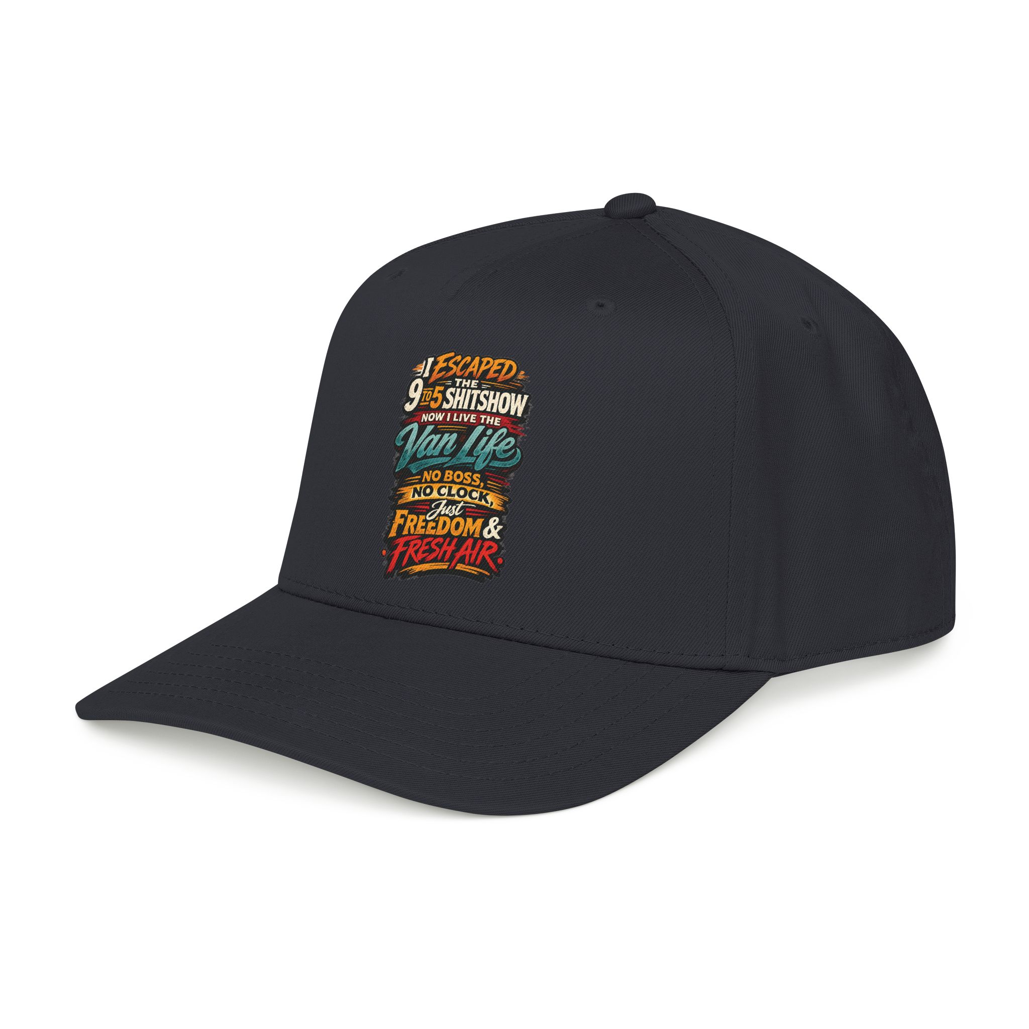 Baseball Cap - "I Escaped The 9 To 5" Design F**K-Line