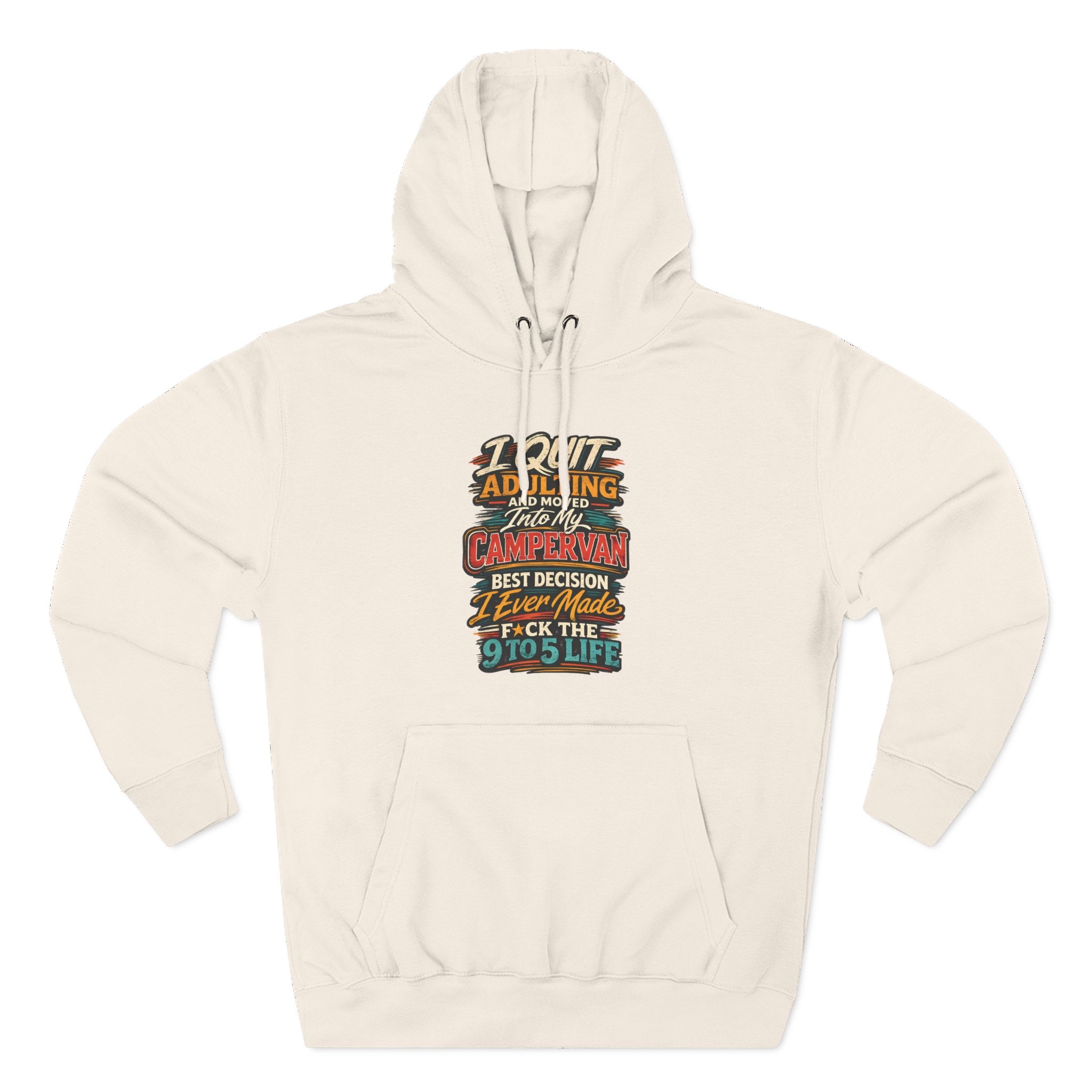6811296416258518319_2048.jpeg Three-Panel Fleece Hoodie - "I Quit Adulting" Design F**K-Line