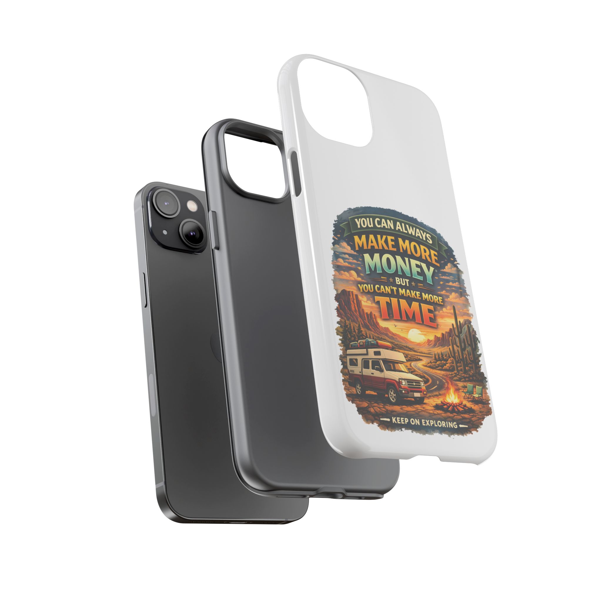 Phone Case — "You Can Always Make Money" (Design Scenic-Line)