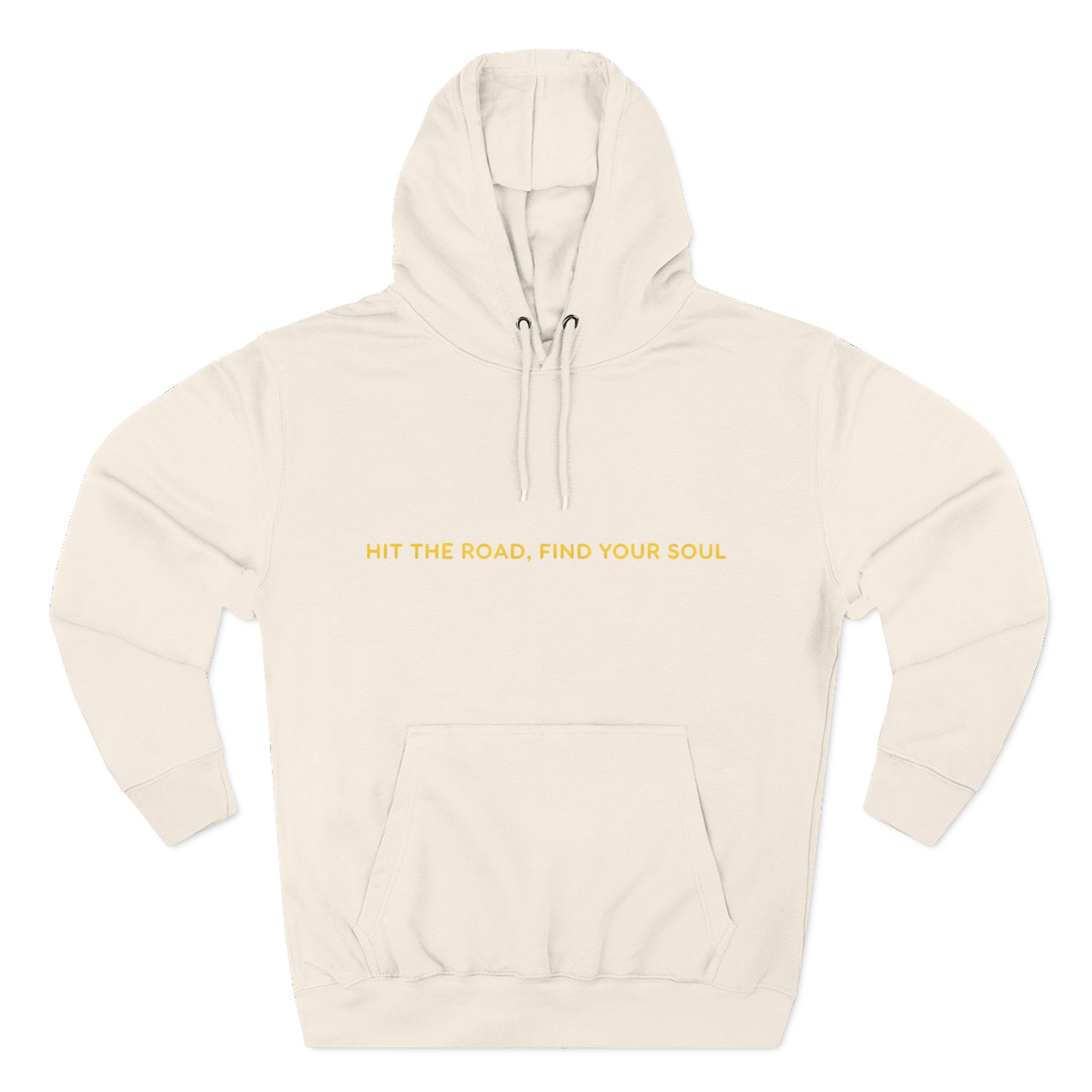6828025597908900487_2048.jpeg Three-Panel Fleece Hoodie - "Hit The Road-Find Your Soul" Design Sitcom-Line