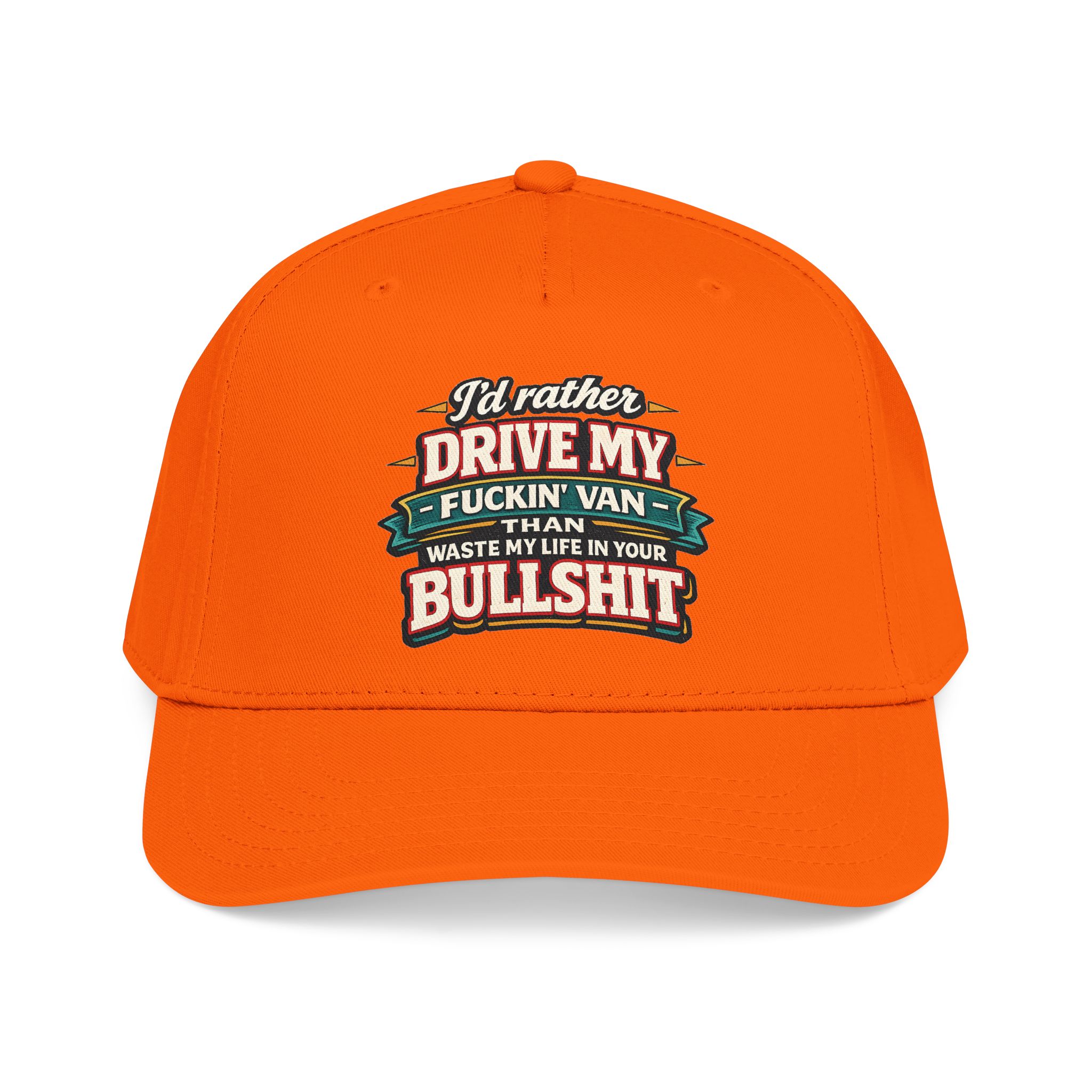 Baseball Cap - "I´d Rather Drive My Fucking Van" Design F**K-Line