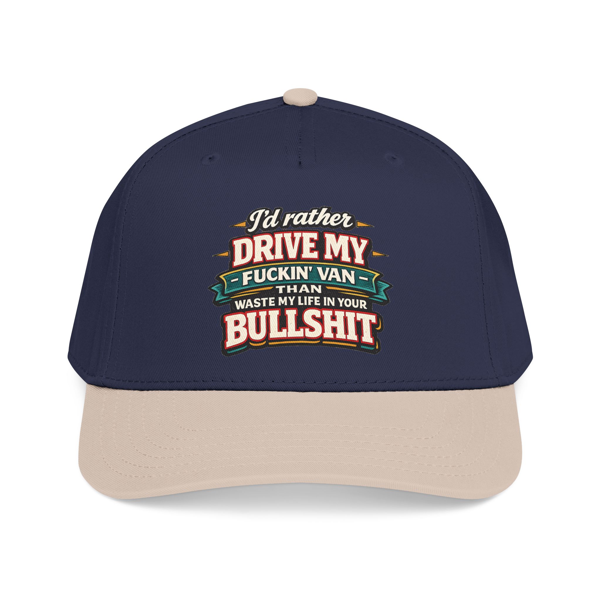 Baseball Cap - "I´d Rather Drive My Fucking Van" Design F**K-Line