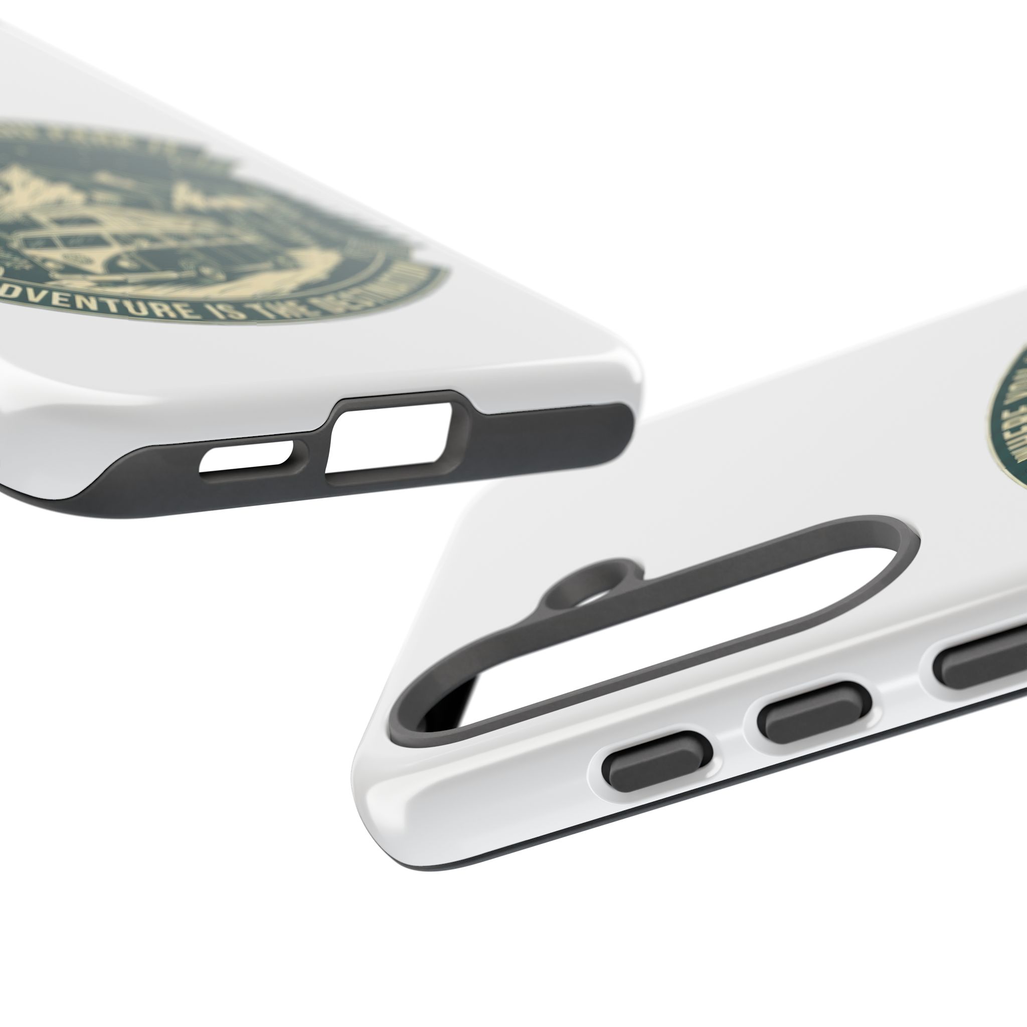 Phone Case — "Home Is Where You Park It-Adventure is the destination" Camper Van Design