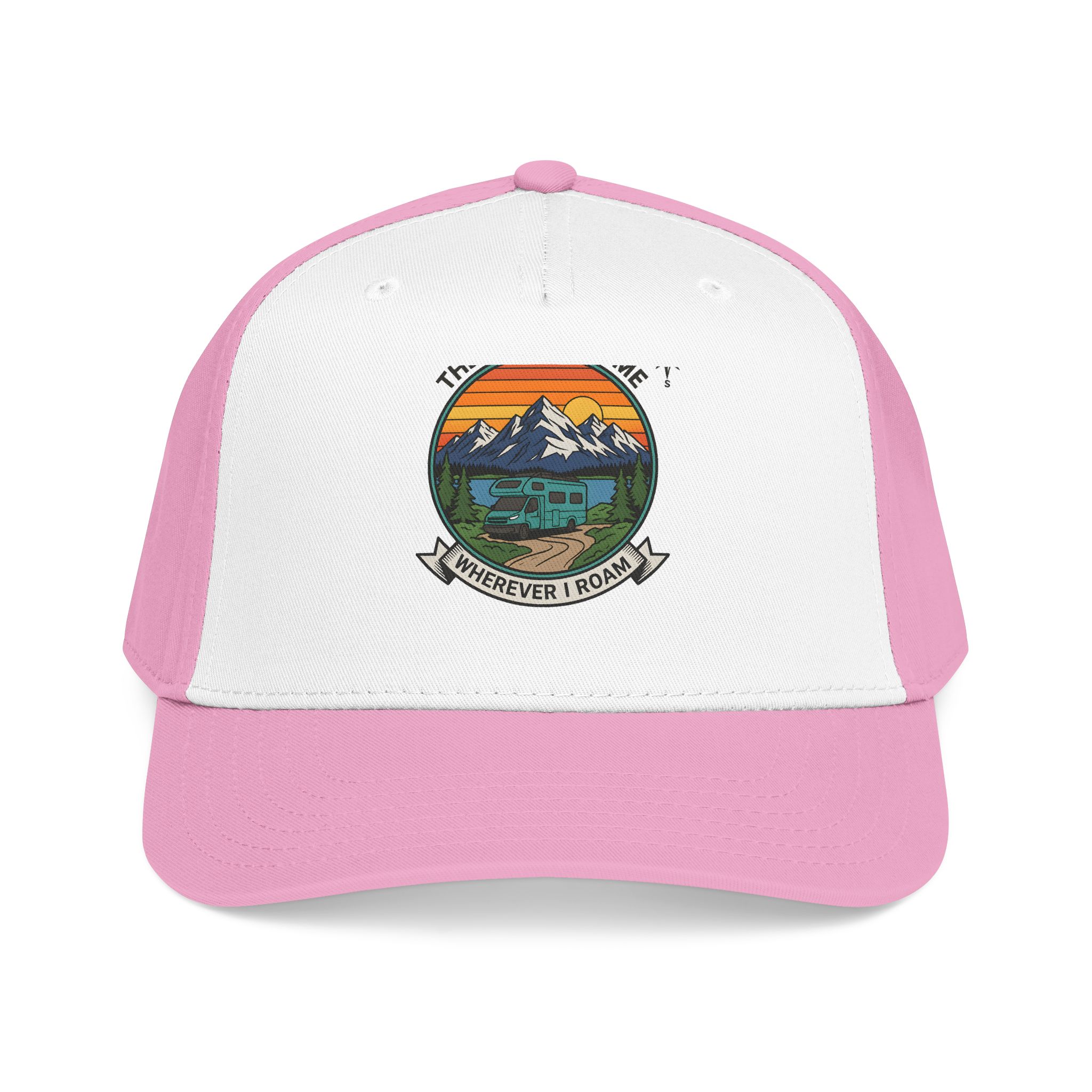 Baseball Cap — "The Road Is Home, Wherever I Roam"