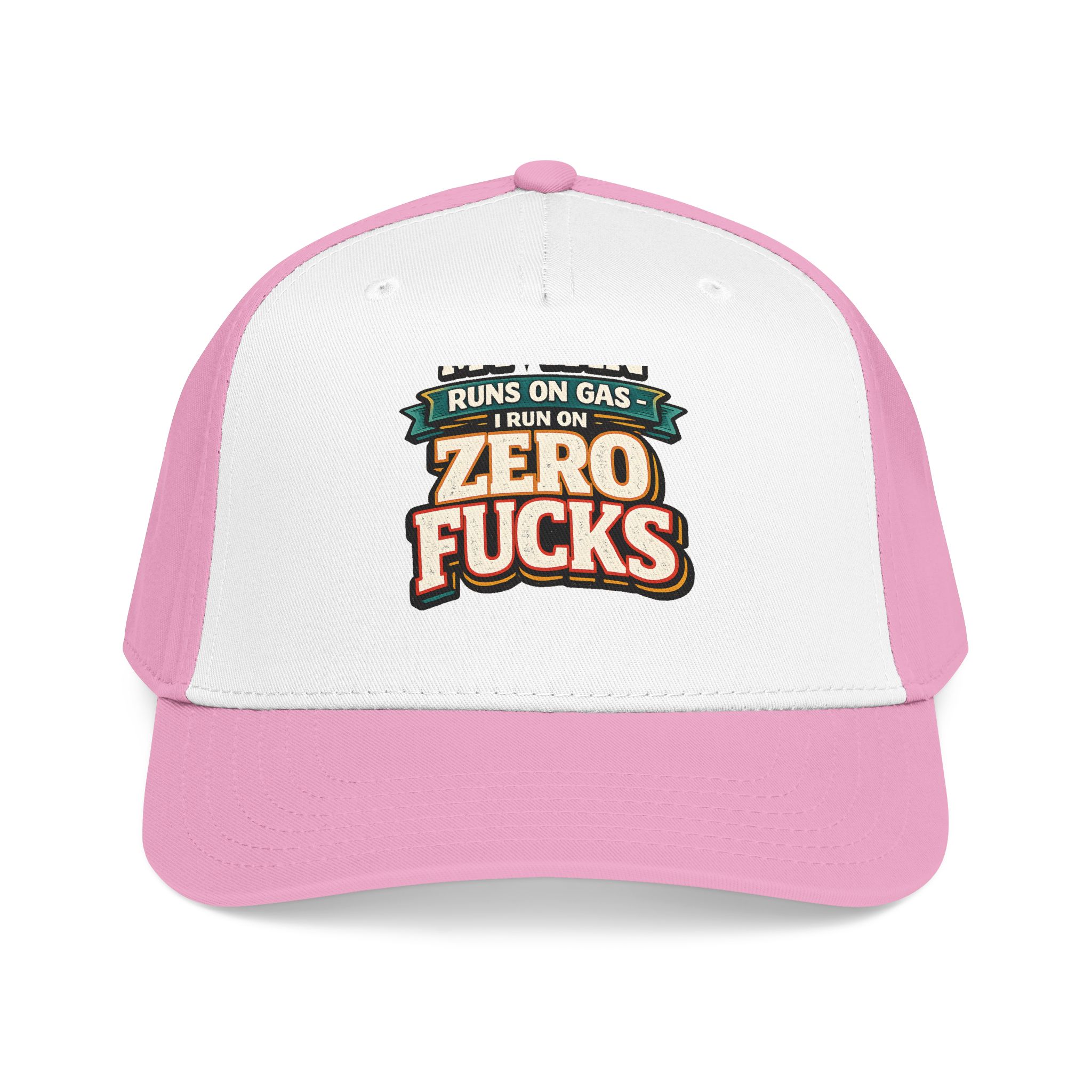 Baseball Cap - "My Van Runs On Gas" Design F**K-Line