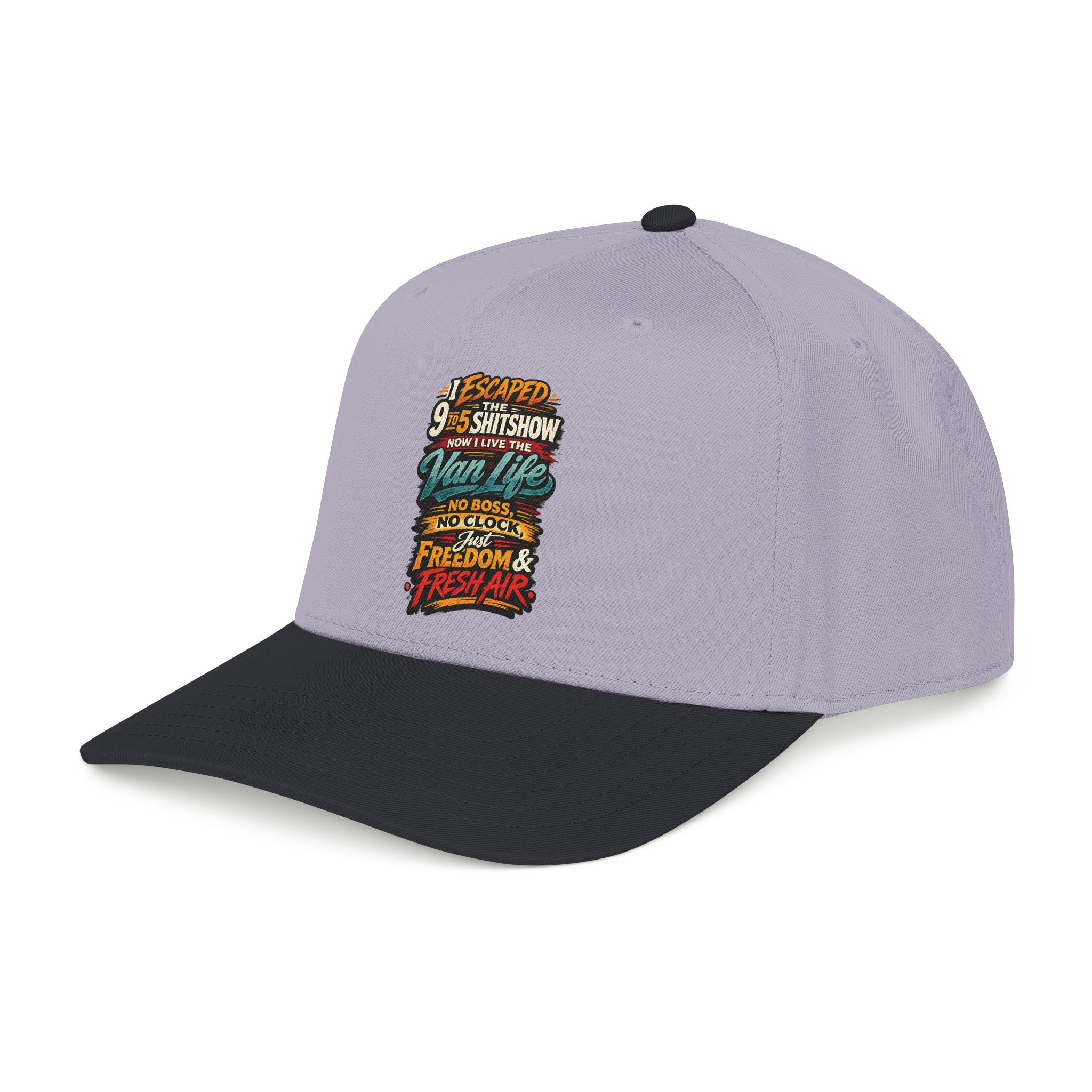 Baseball Cap - "I Escaped The 9 To 5" Design F**K-Line