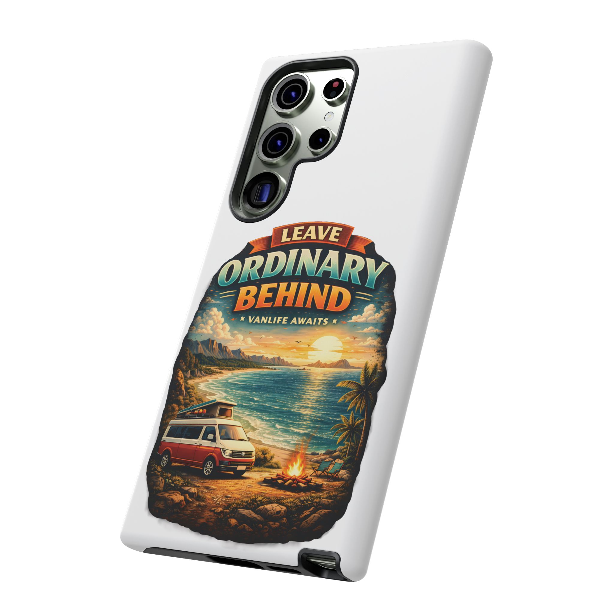 6960546217805806393_2048.jpeg Phone Case — "Leave Ordinary Behind" (Design Scenic-Line)