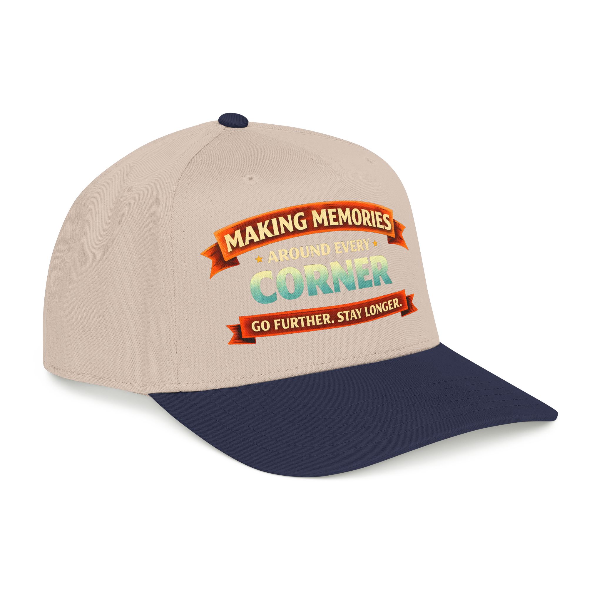 Baseball Cap - "Making Memories Around Every Corner" Design Scenic-Line