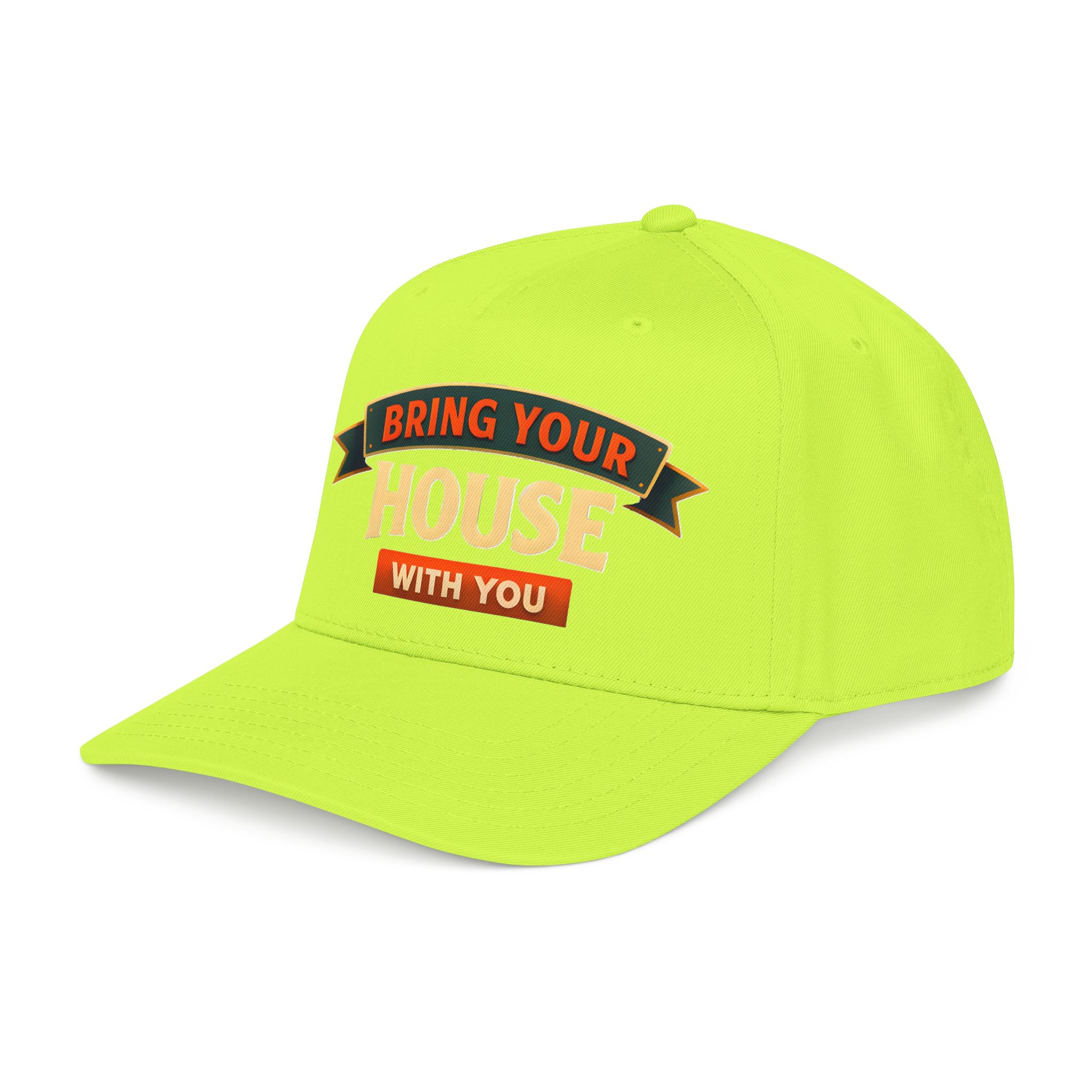 Baseball Cap - "Bring Your House With You" Design Scenic-Line
