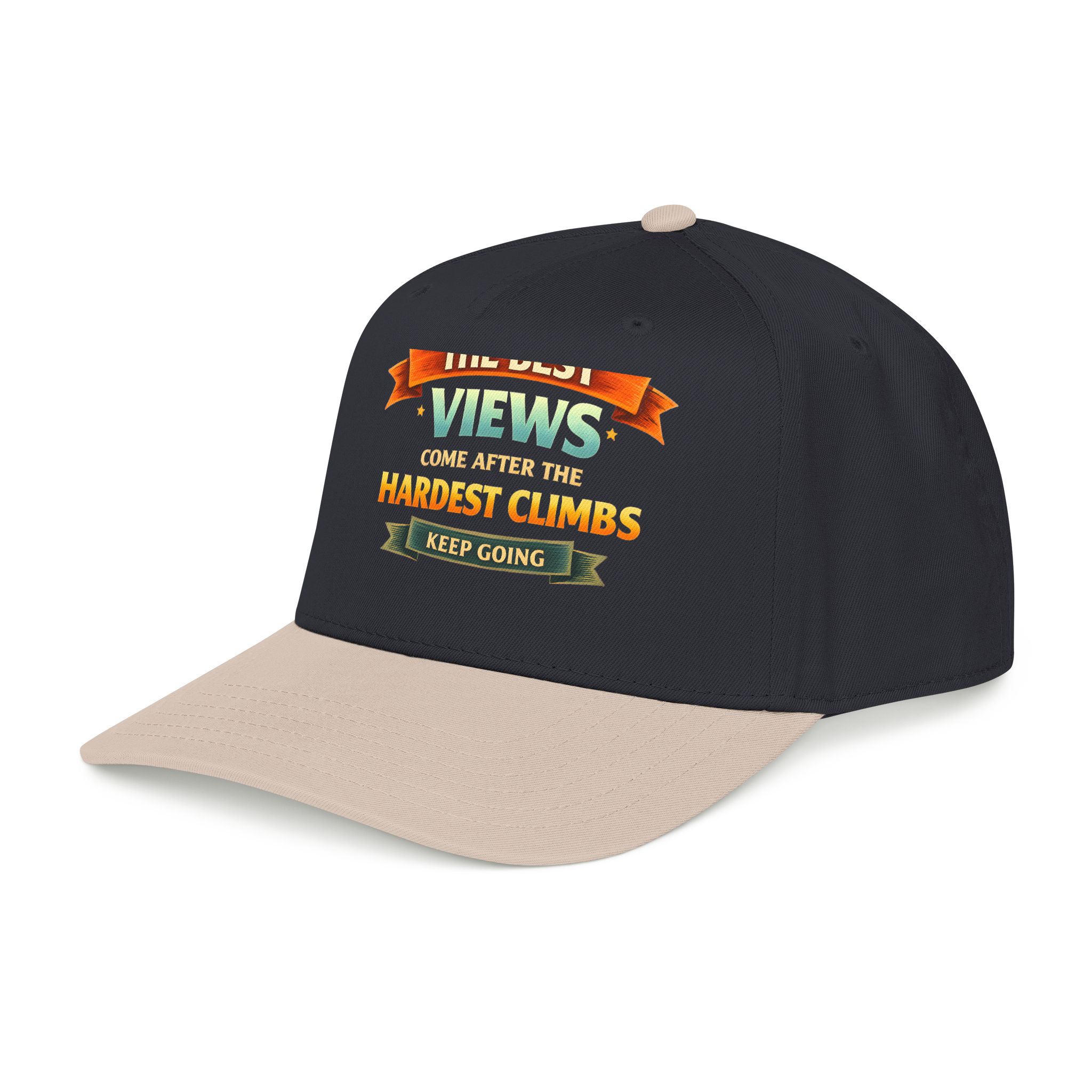 Baseball Cap - "The Best Views" Design Scenic-Line