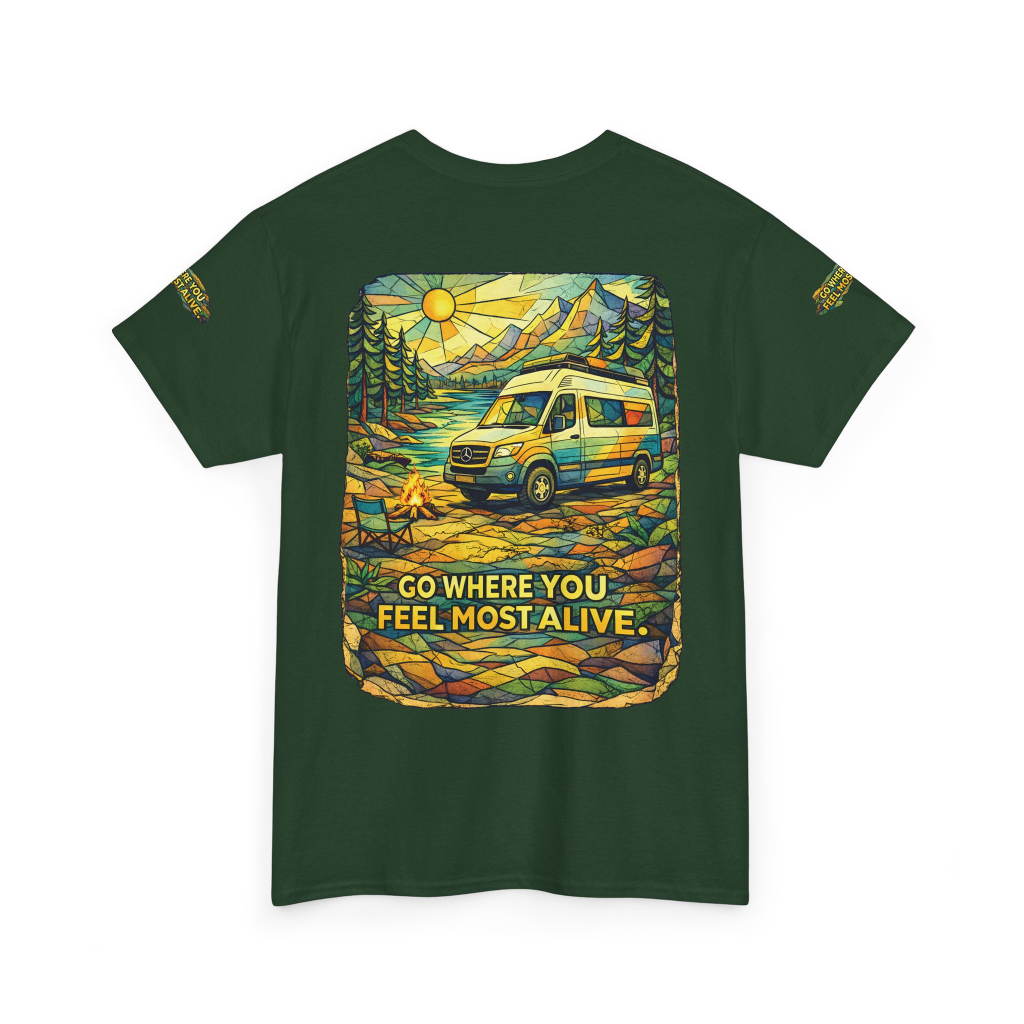 6982396161189345159_2048.jpeg Unisex Heavy Cotton Tee — "Go Where You Feel Most Alive" Design Cubic-Line