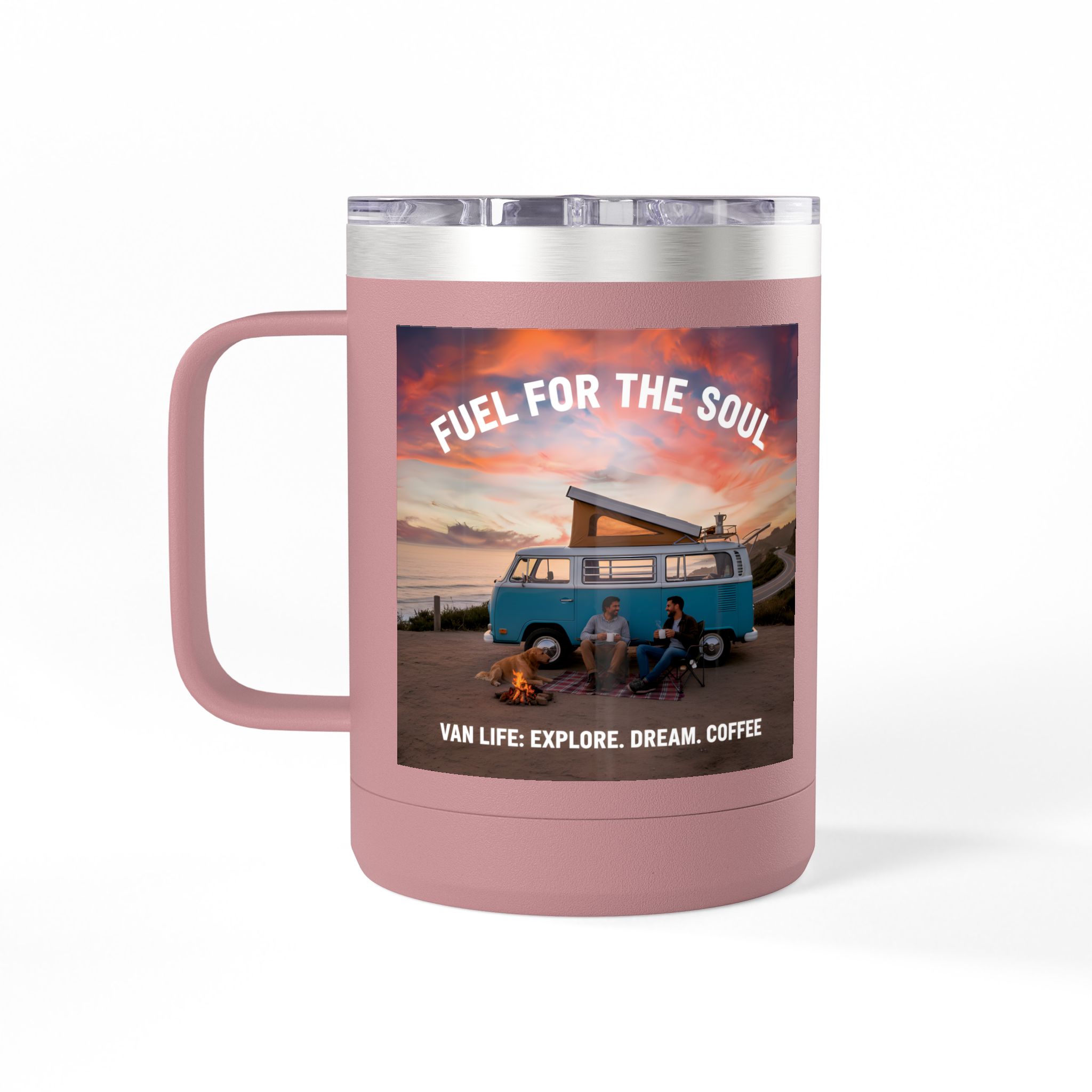 Coffee Mug Tumbler, 15oz — "Fuel for the Soul"