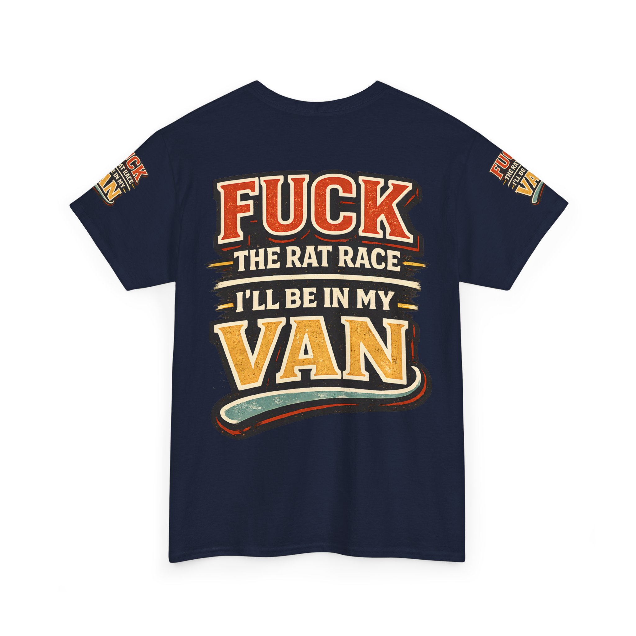 7000568200938204115_2048.jpeg Unisex Heavy Cotton Tee — "Fuck The Rat Race" Design F**K-Line