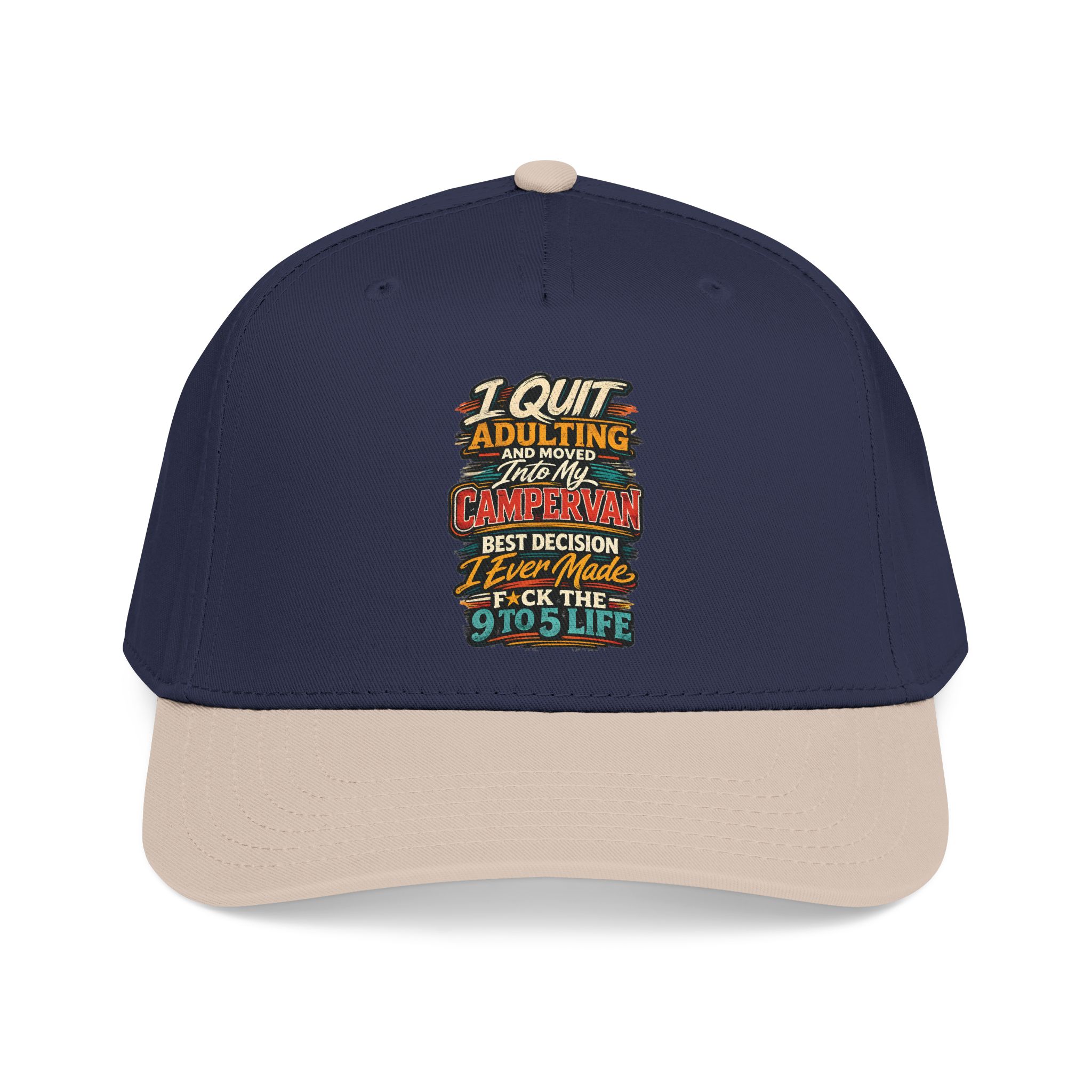 7007178803843011299_2048-3.jpeg Baseball Cap - "I Quit Adulting" Design F**K-Line